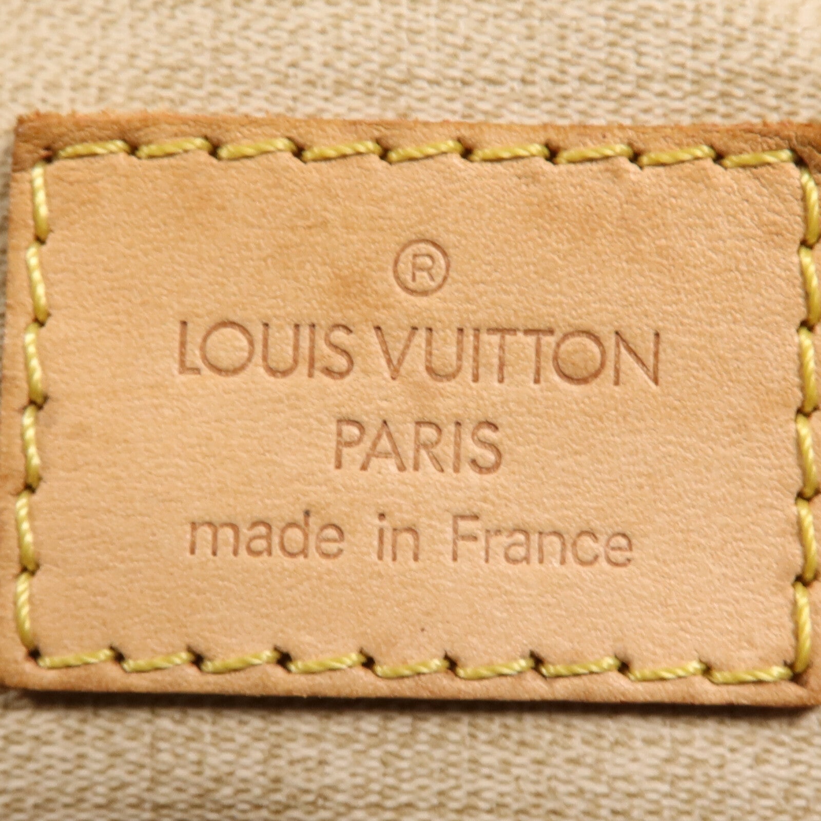 LOUIS VUITTON Monogram Trouville PM金扣手挽袋