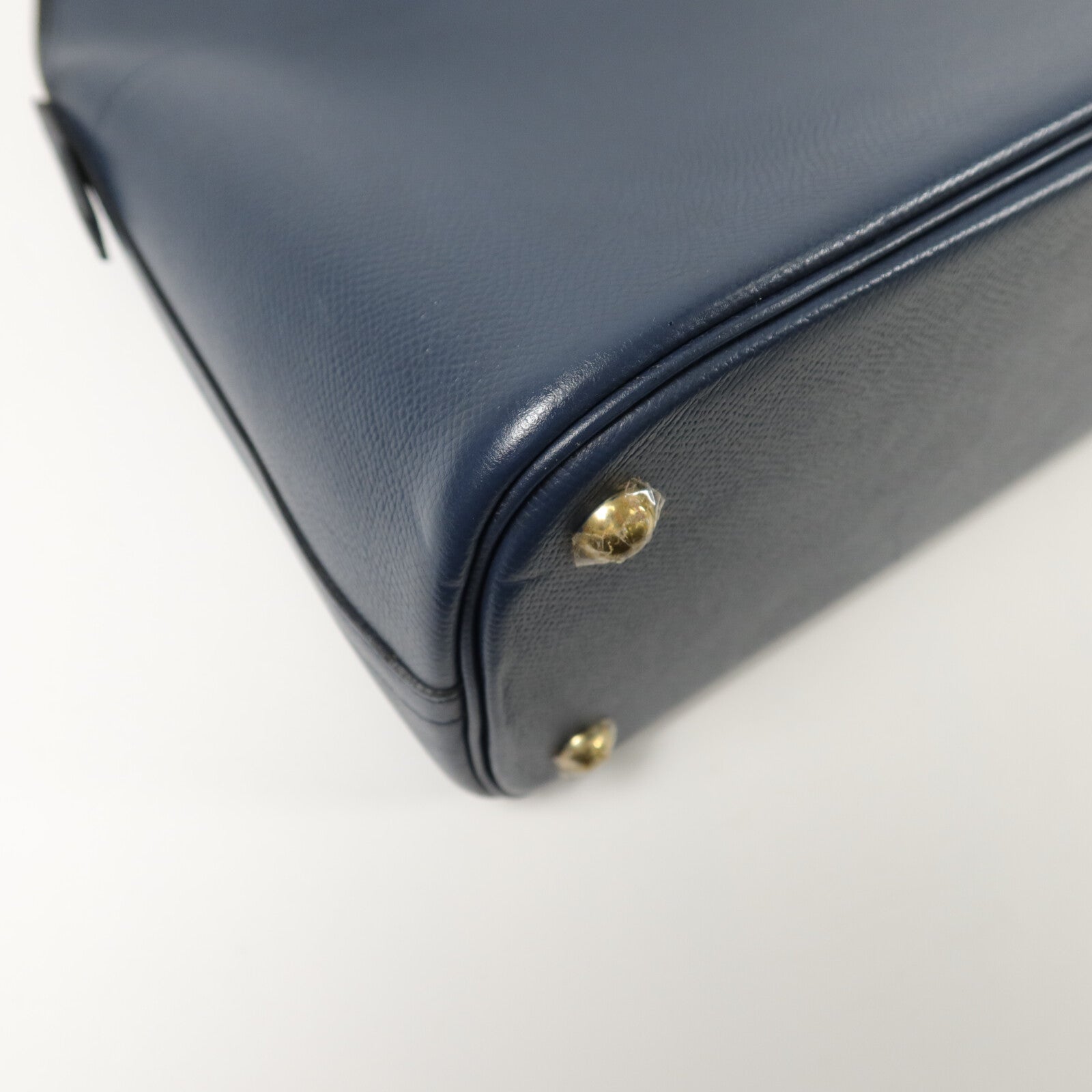 HERMES Epsom皮革Bolide 35手挽肩背兩用袋Bleu Saphir