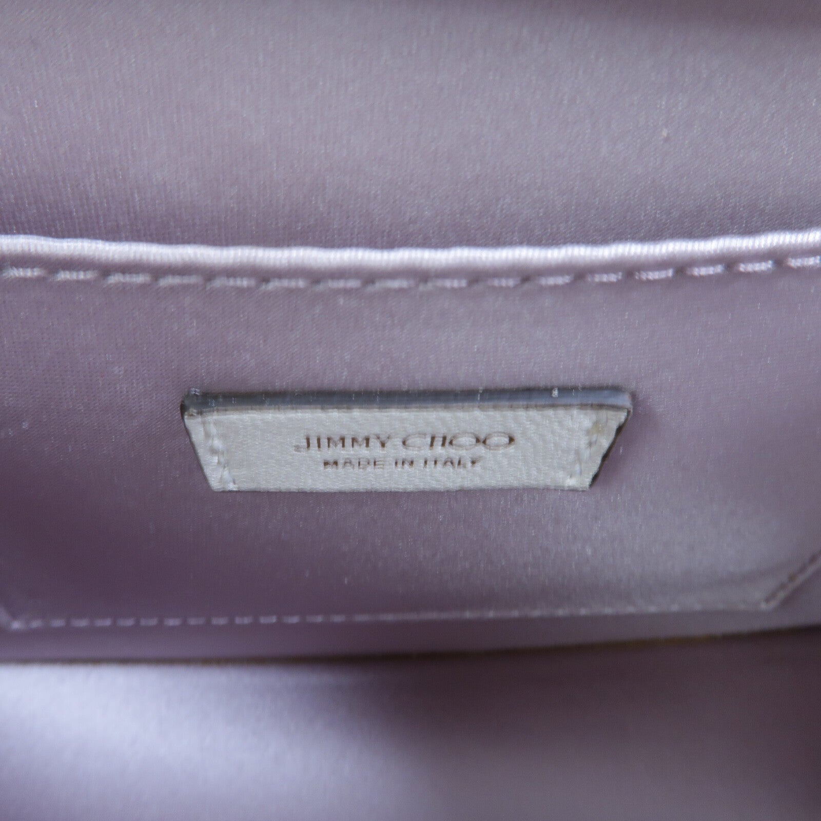 JIMMY CHOO 牛皮皮革Chain Shoulder鏈帶手挽肩背兩用袋