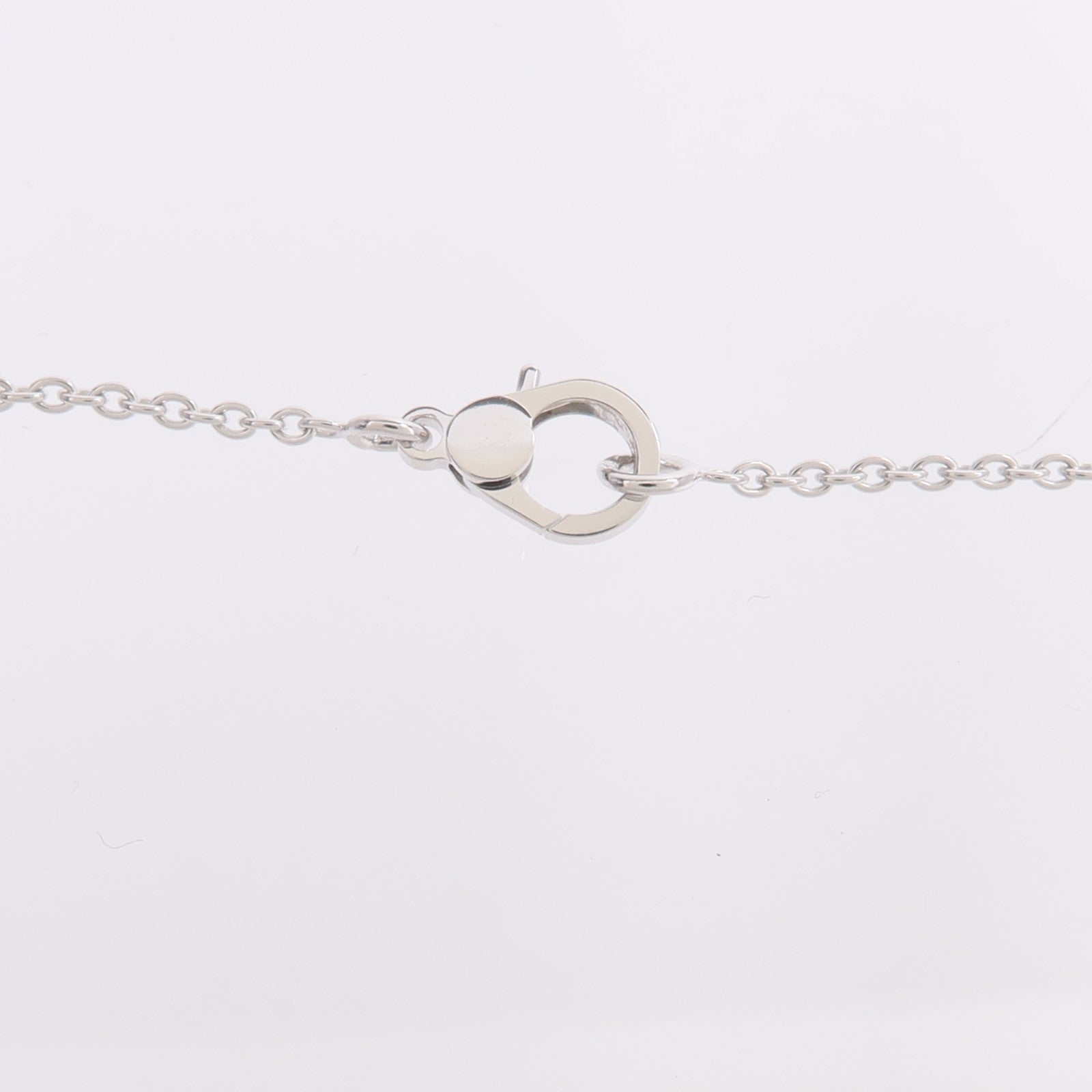 HERMES 18K白金Finesse Pendant鑽石項鍊
