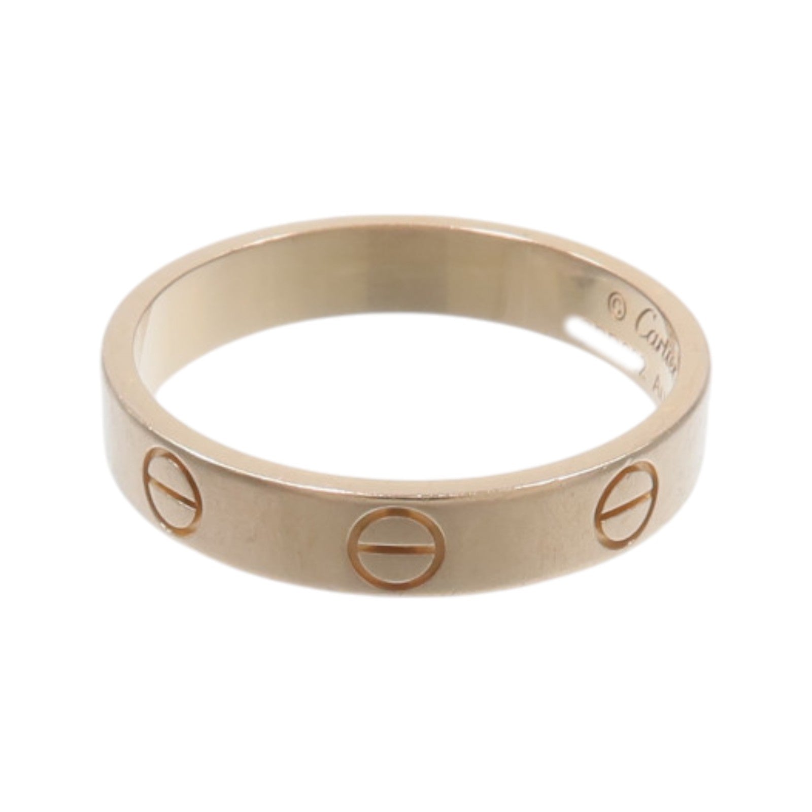 CARTIER 18K玫瑰金Love Ring SM戒指