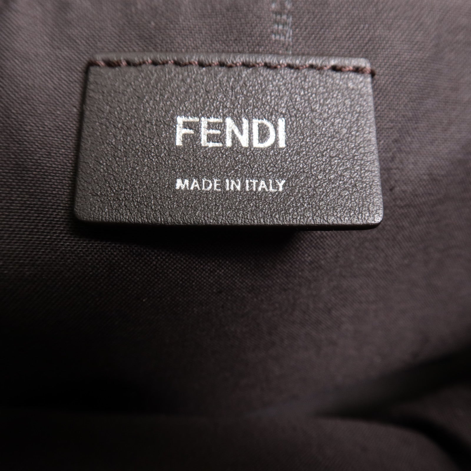 FENDI 牛皮皮革By The Way銀扣手挽肩背兩用袋