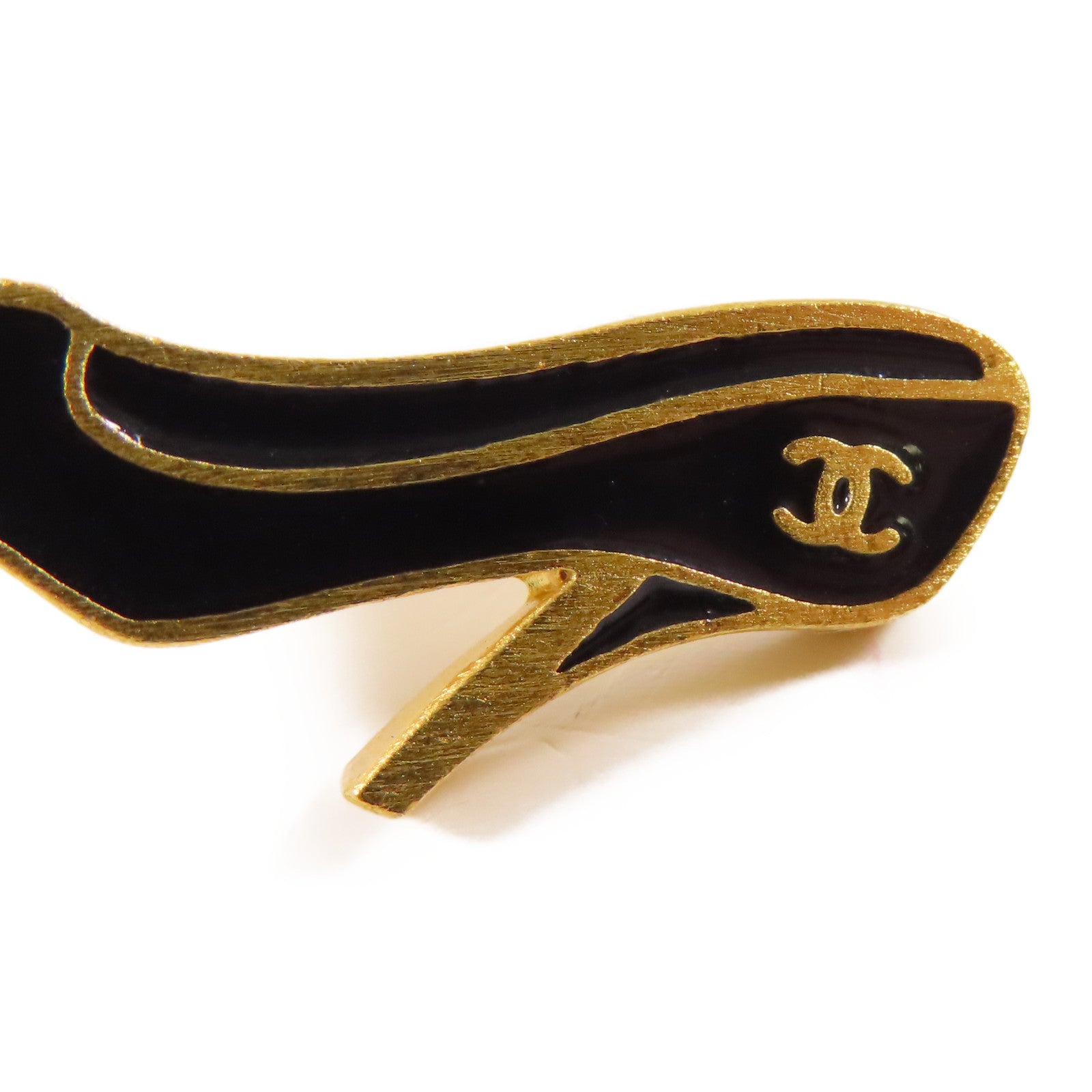 CHANEL 金屬/PVC Brooch Pin胸針