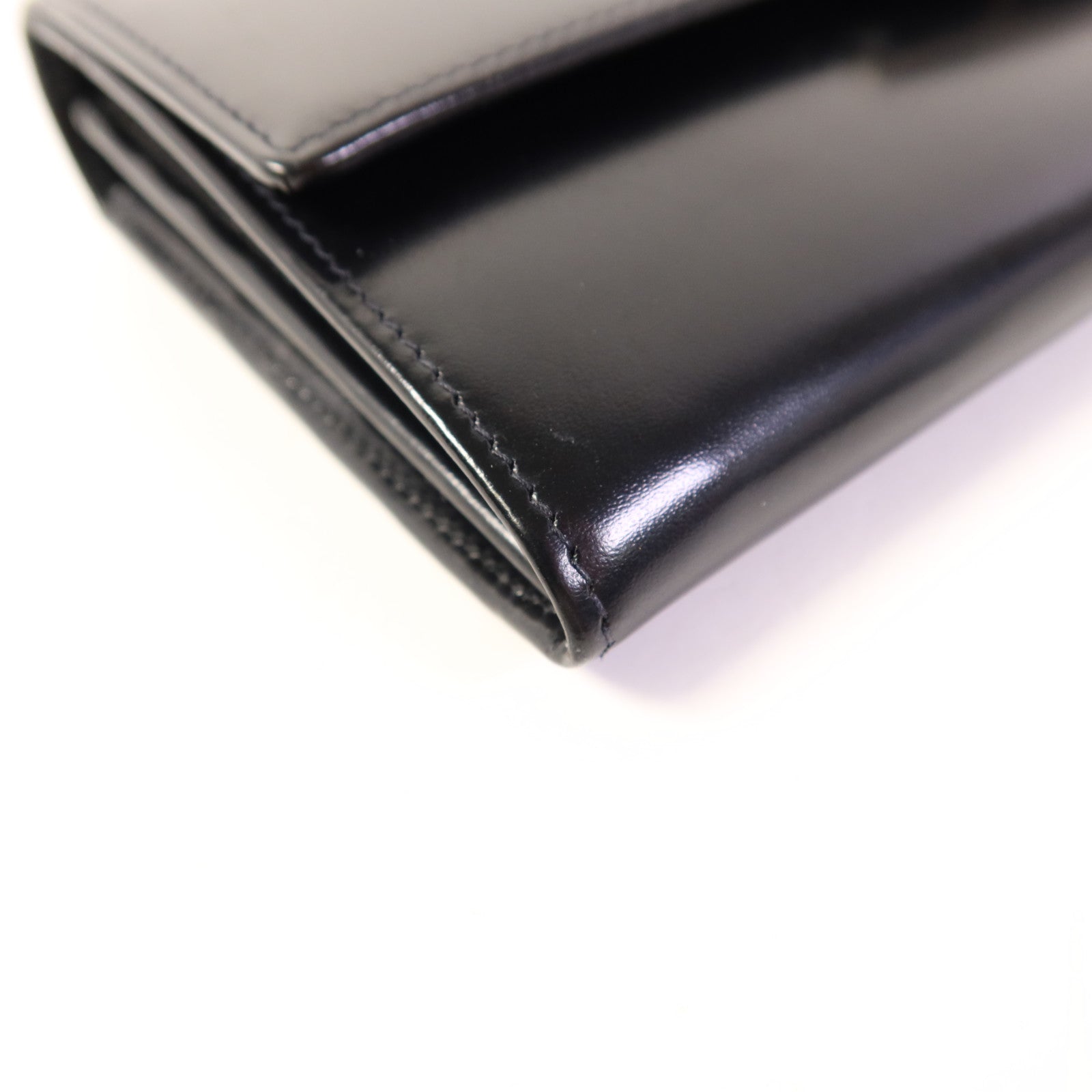 CARTIER 牛皮皮革Long Wallet銀扣長錢包