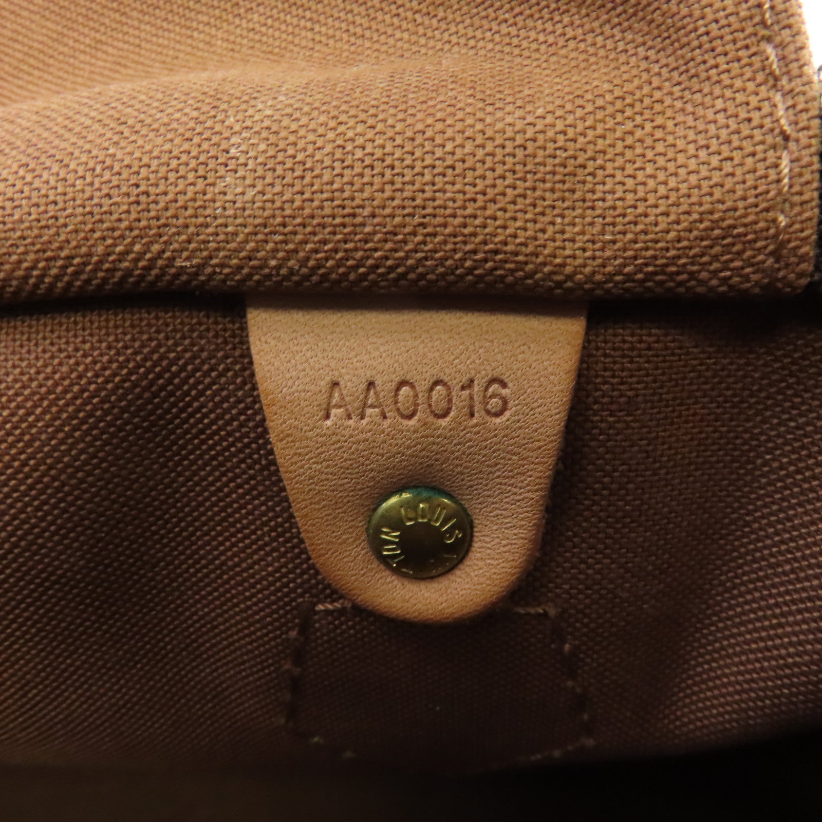 LOUIS VUITTON 【激減優惠】Monogram Speedy 35金扣手挽袋棕色