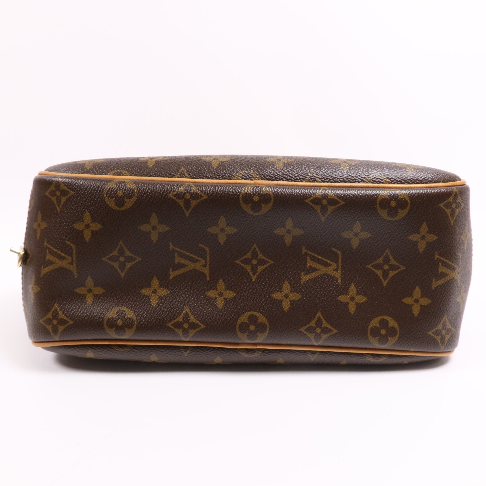LOUIS VUITTON 【激減優惠】Monogram Trouville PM金扣手挽袋