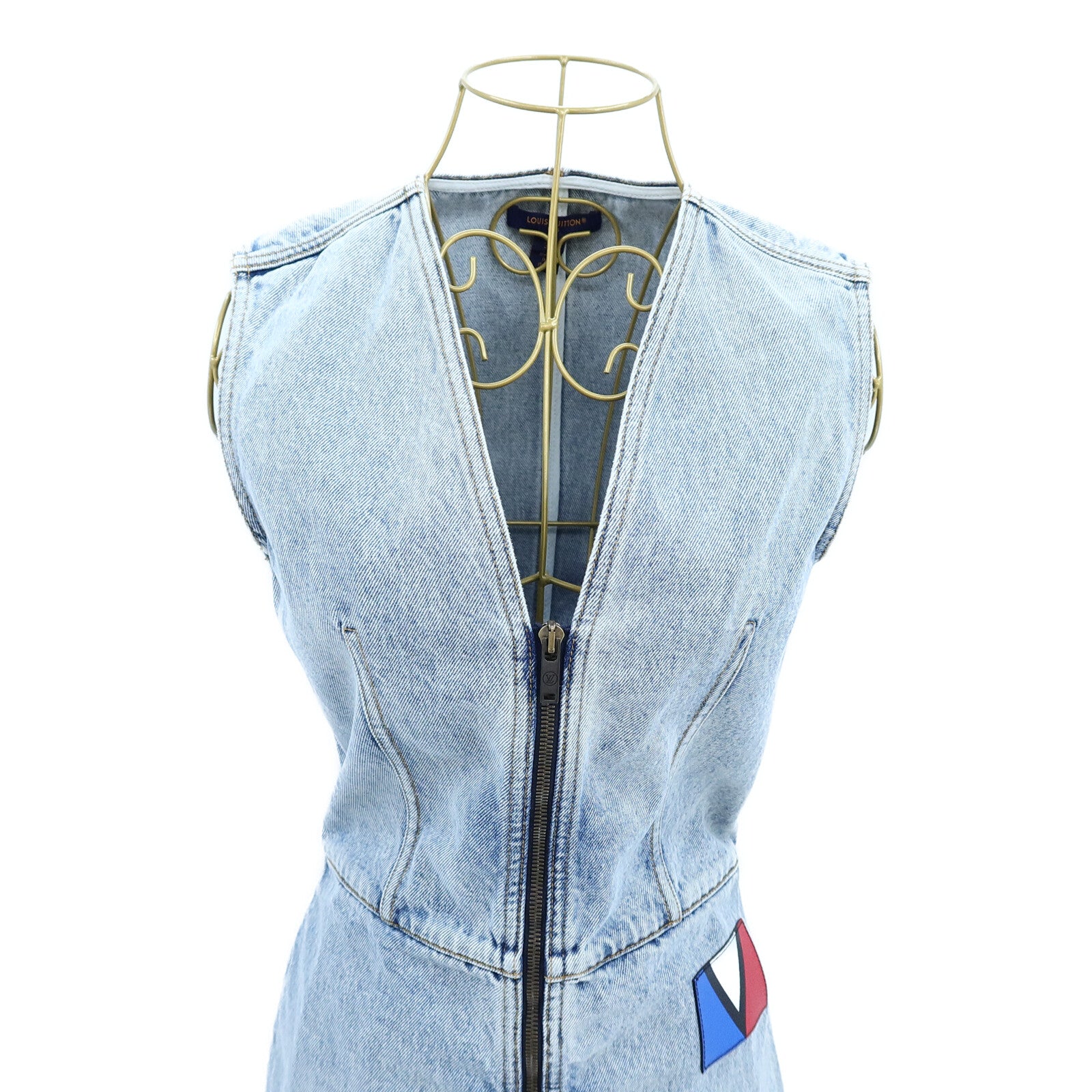 LOUIS VUITTON Cotton Denim Dress連身裙