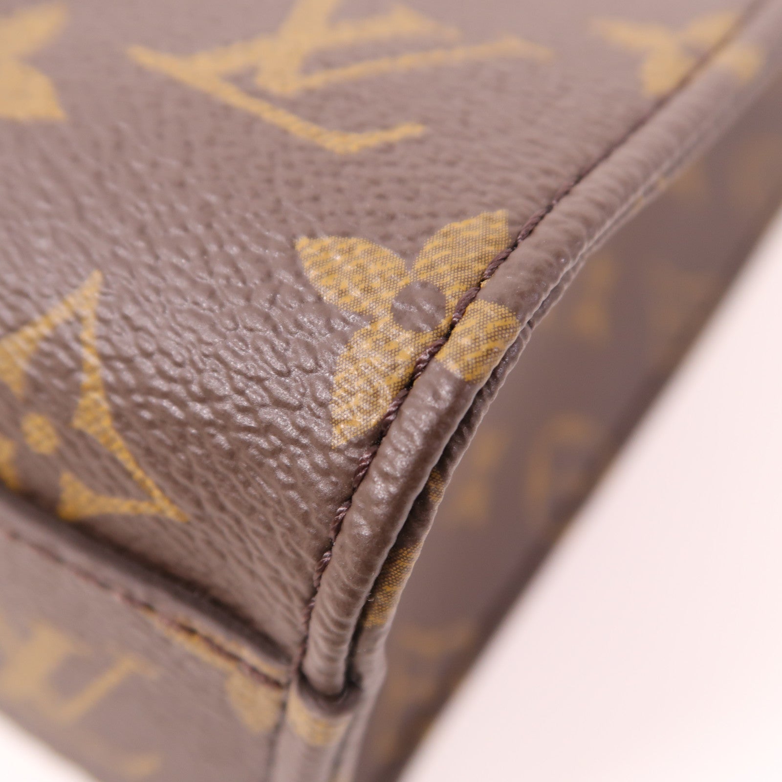 LOUIS VUITTON LV GHW Sac Plat BB 2 Way Shoulder Bag M46265 Monogram Brown