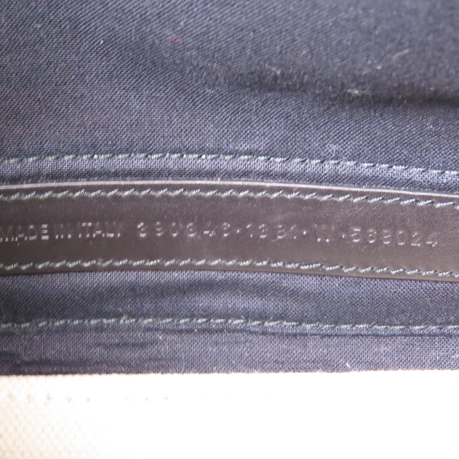 BALENCIAGA 帆布/皮革Cabas XS銀扣手挽肩背兩用袋