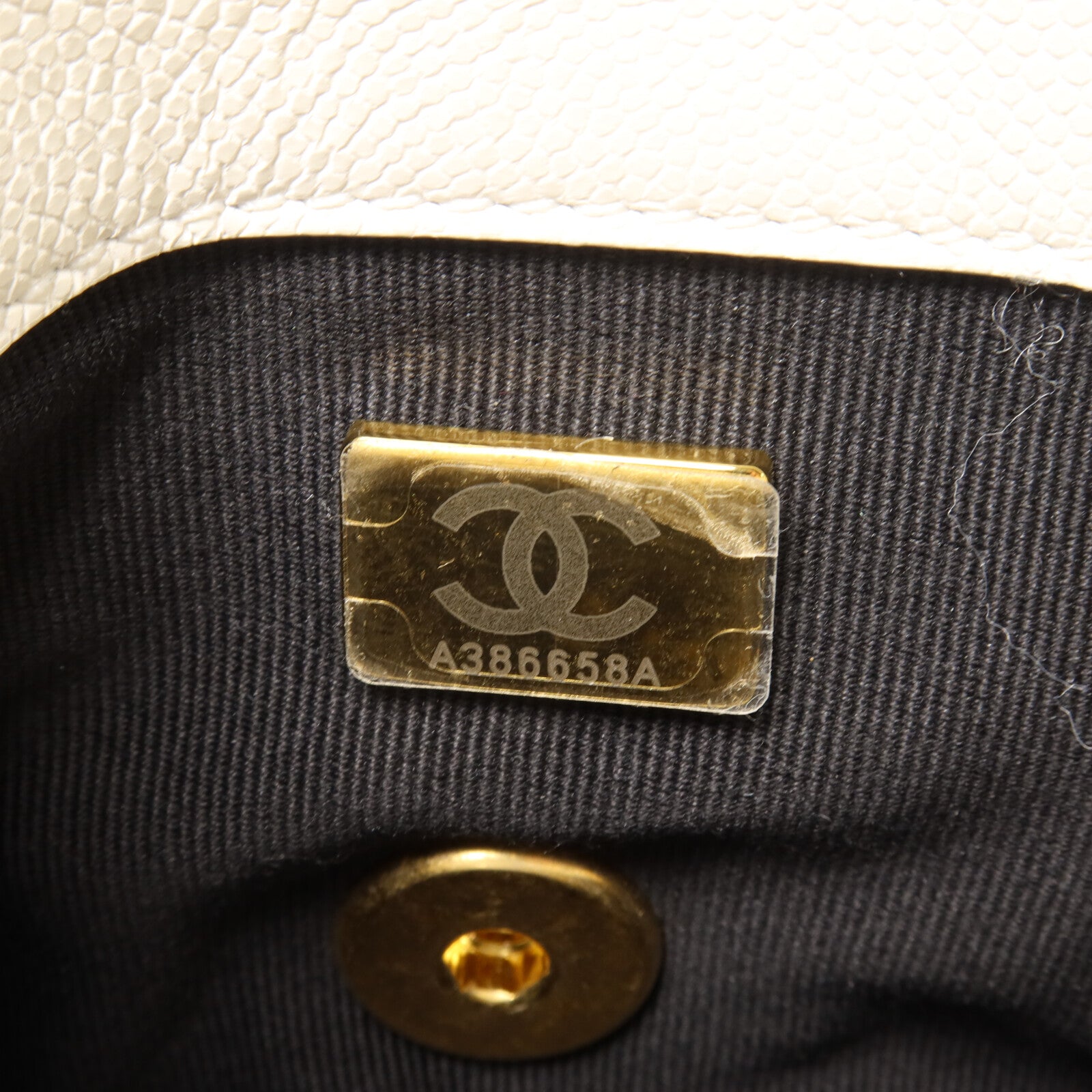 CHANEL 牛皮皮革Mini Coins Flap鏈帶肩背袋