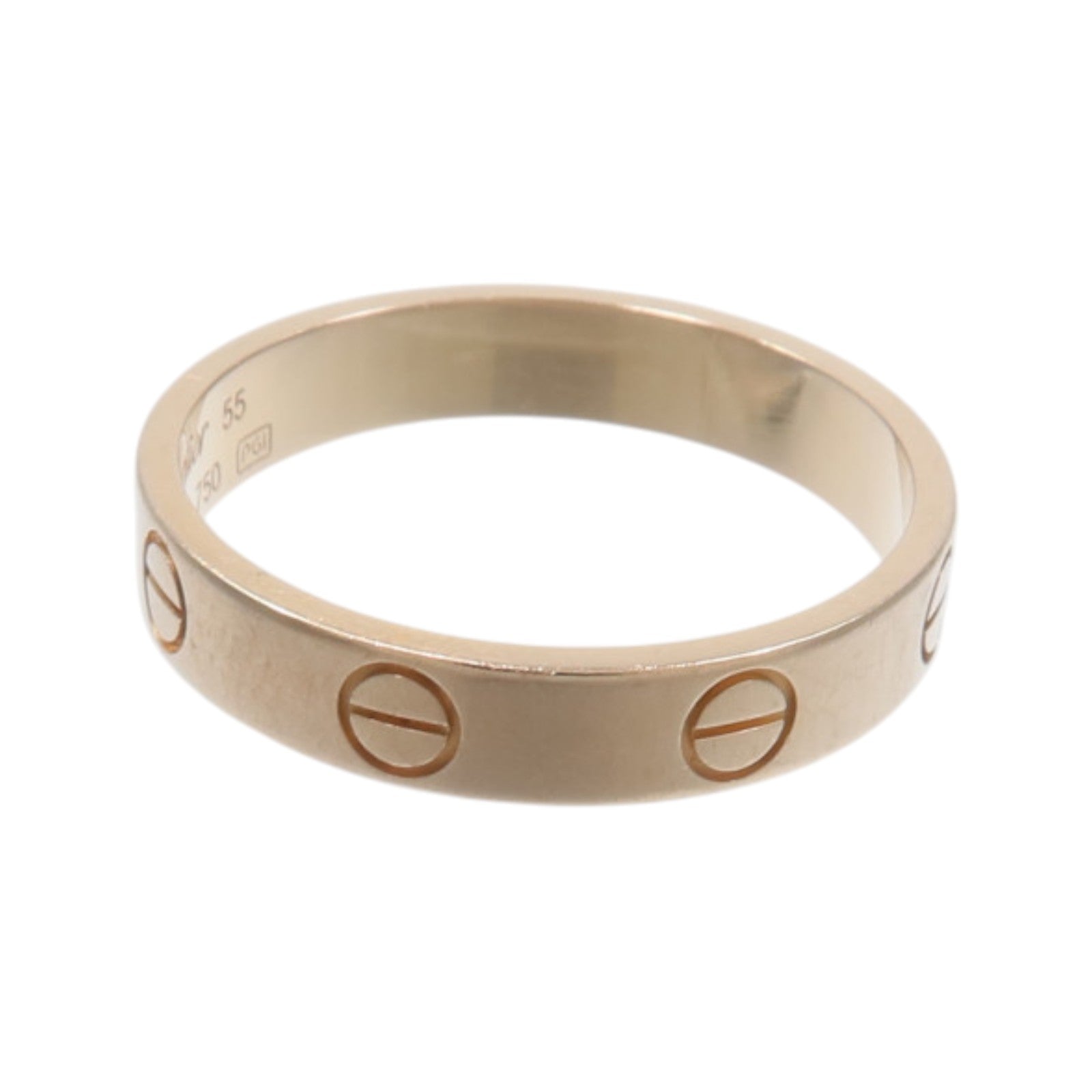 CARTIER 18K玫瑰金Love Ring SM戒指