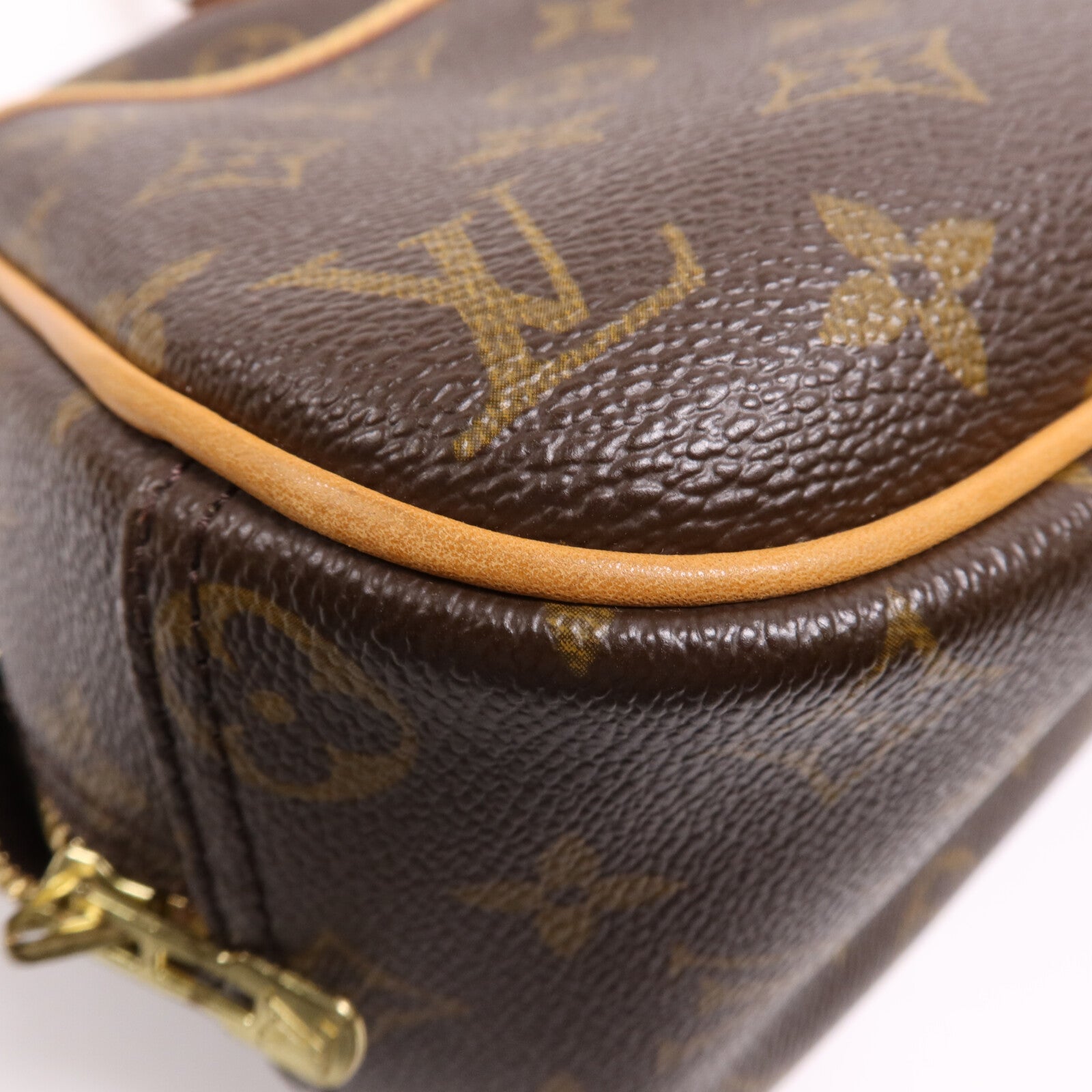 LOUIS VUITTON 【激減優惠】Monogram Trouville PM金扣手挽袋