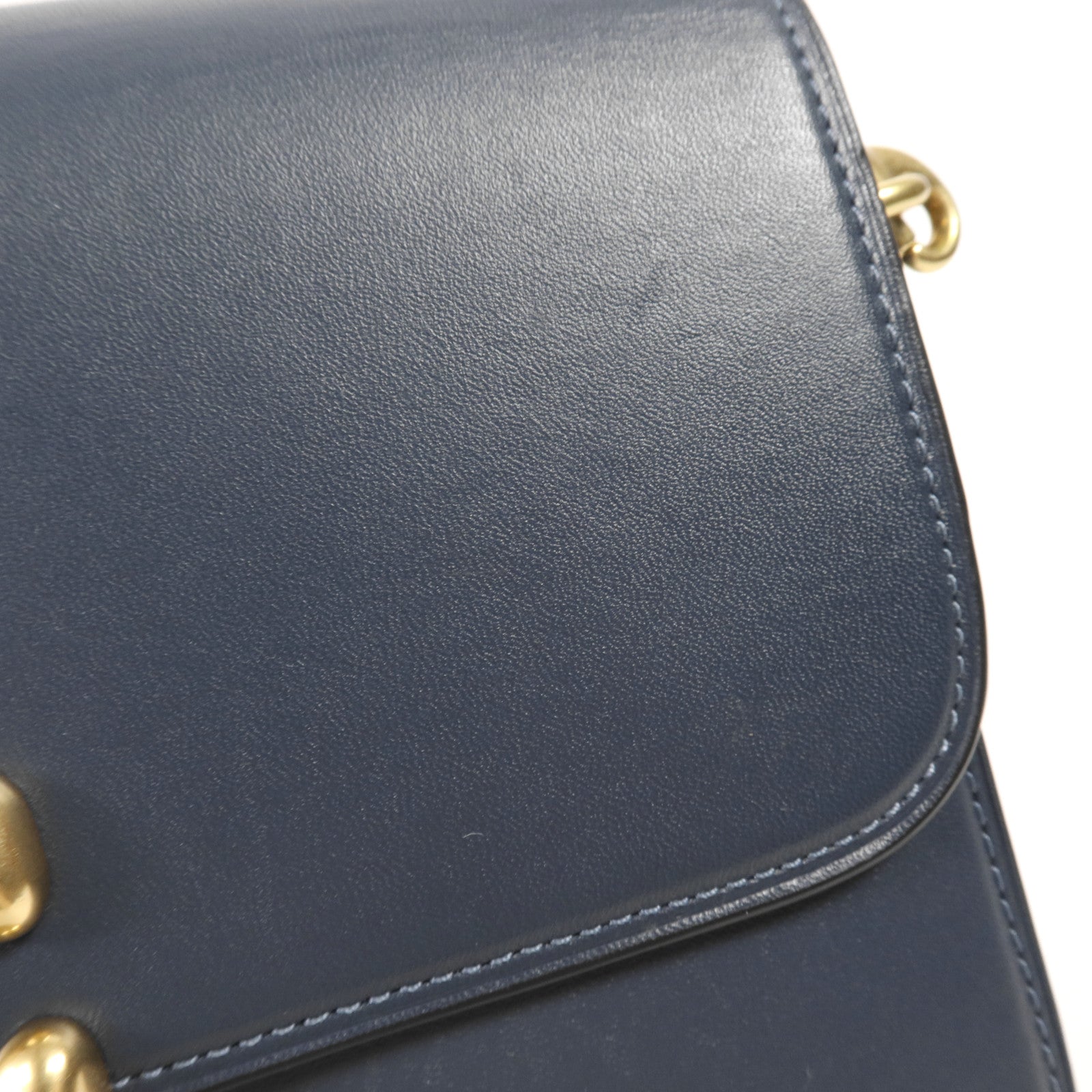 COACH 牛皮皮革Shoulder Bag金扣肩背袋