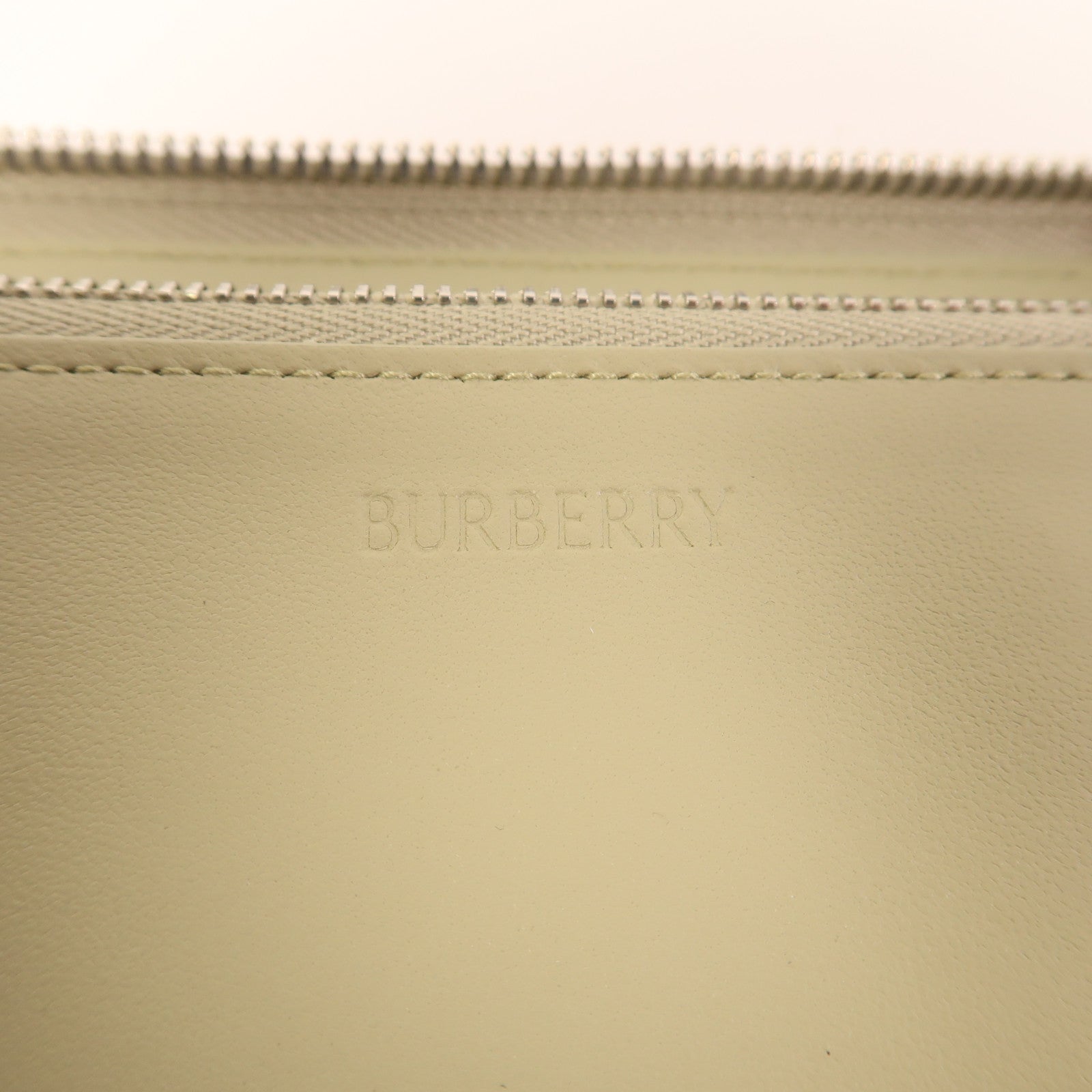 BURBERRY 帆布Long Wallet銀扣長錢包