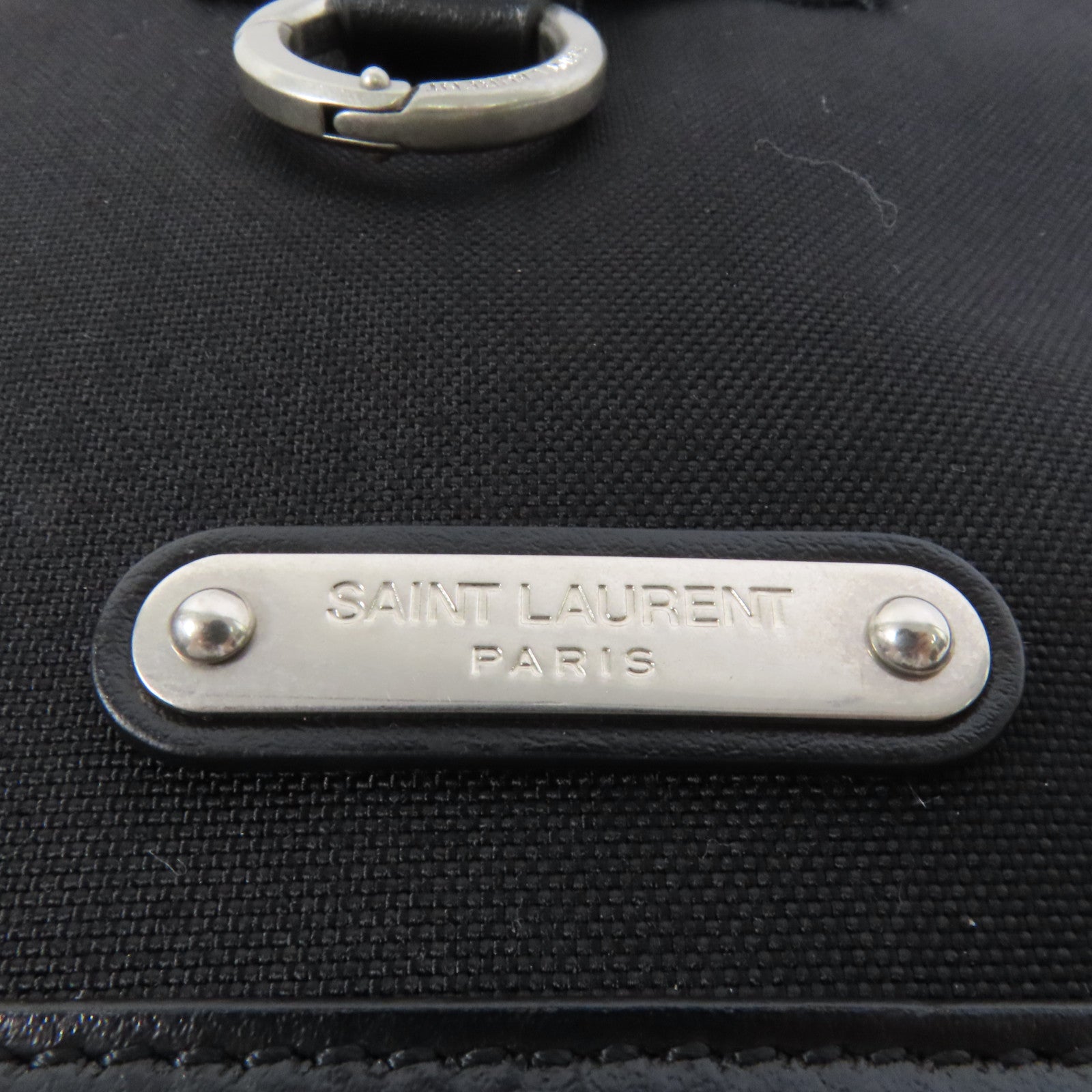 SAINT LAURENT 帆布Rivington Race Messenger Bag肩背袋