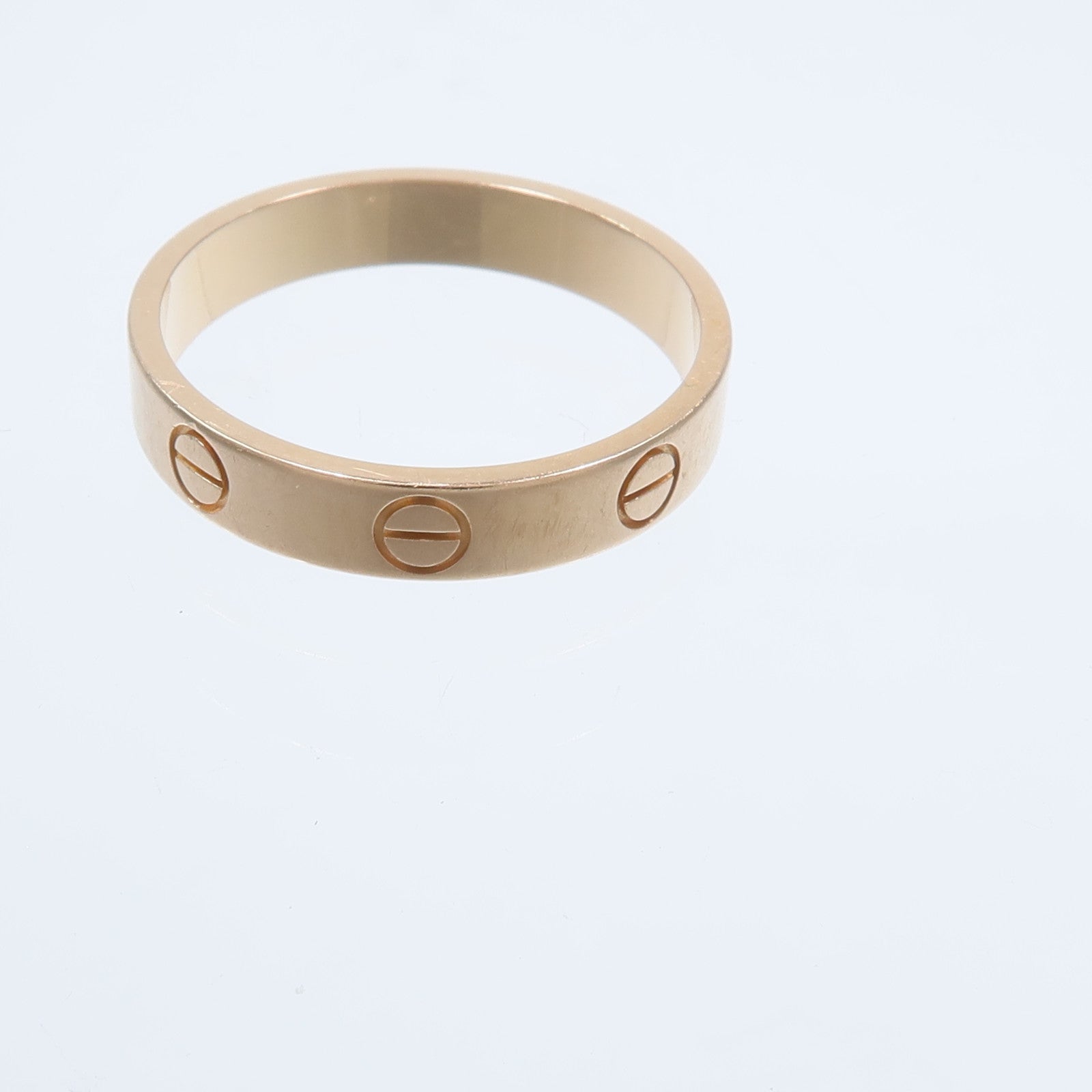 CARTIER 18K玫瑰金Love Ring SM戒指