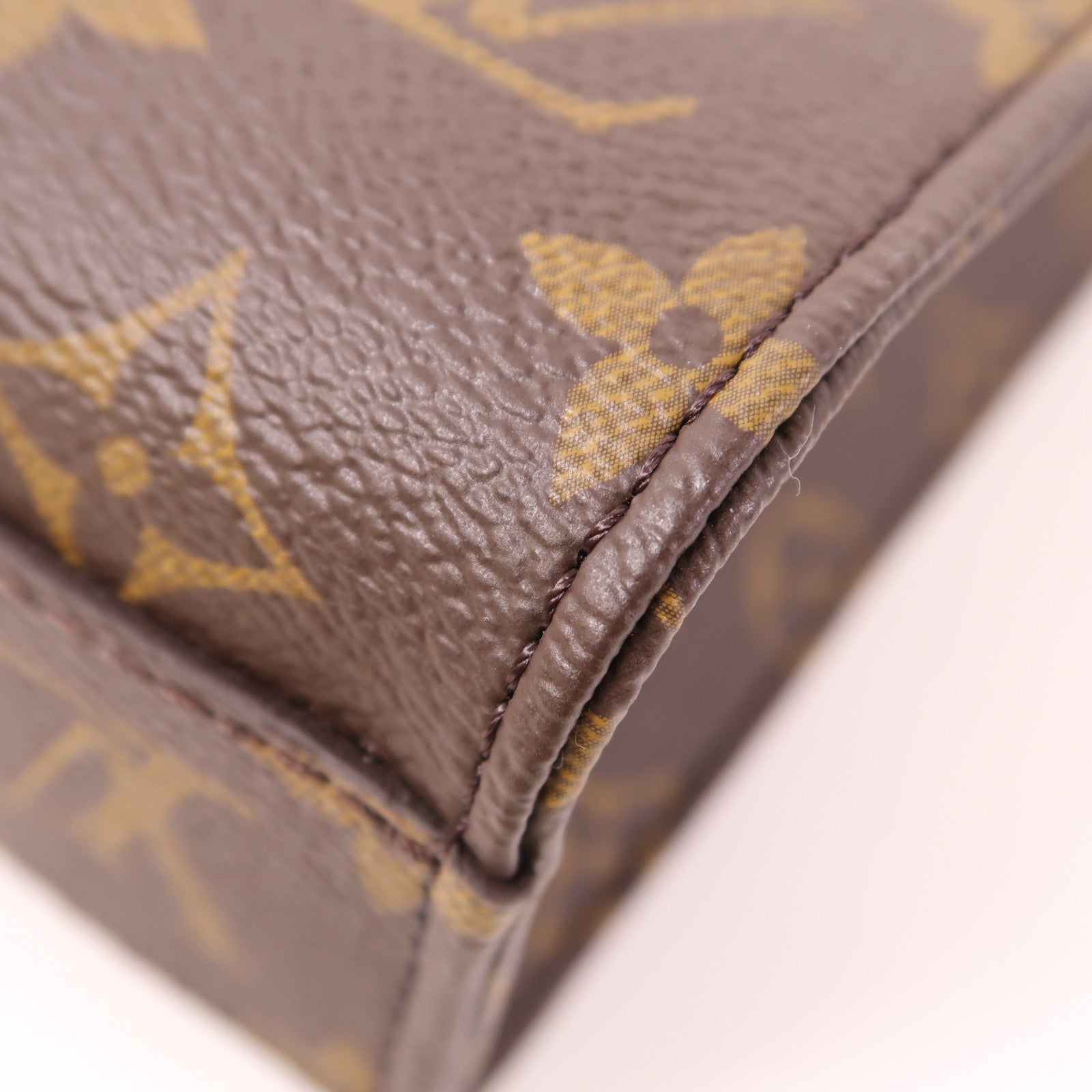 LOUIS VUITTON LV GHW Sac Plat BB 2 Way Shoulder Bag M46265 Monogram Brown