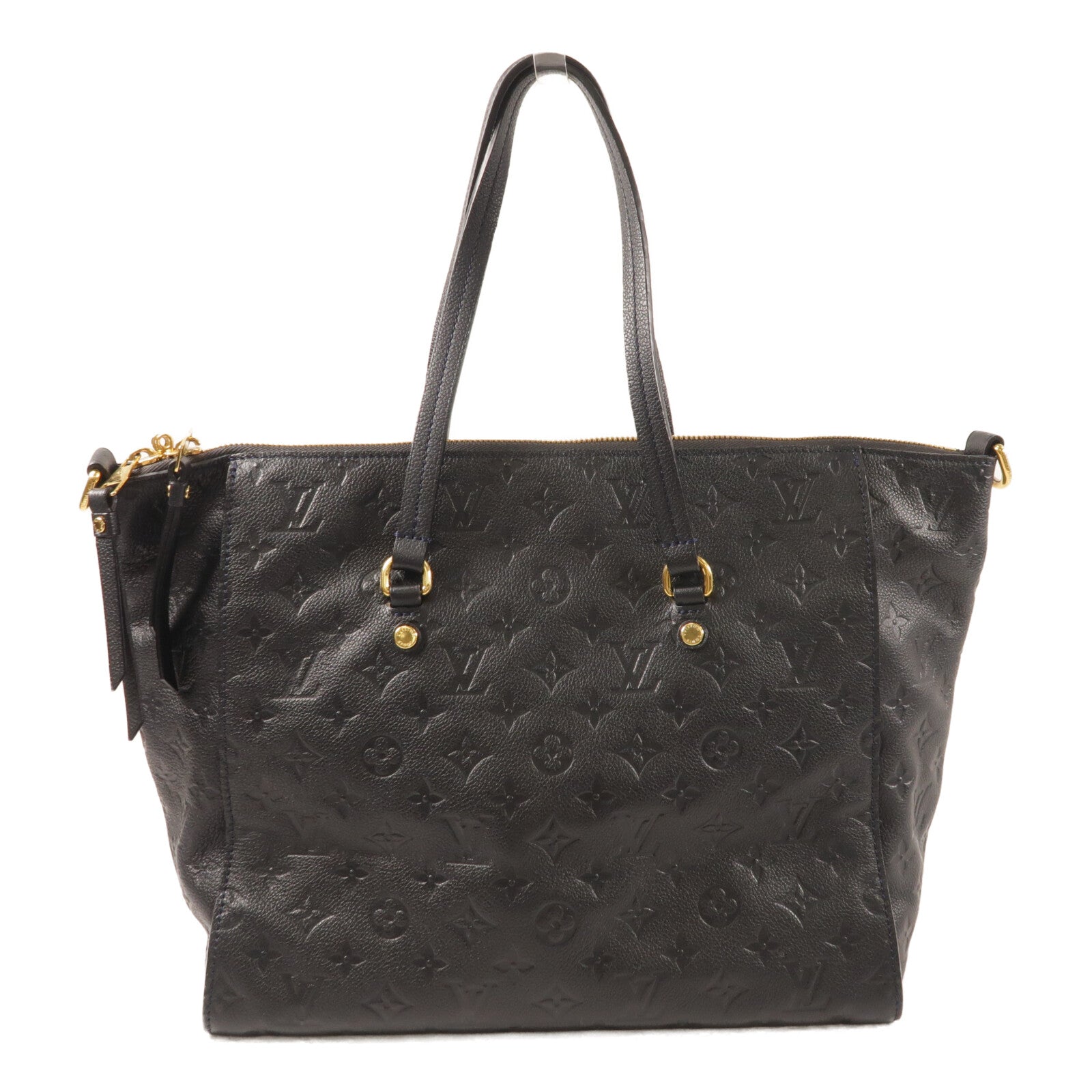 LOUIS VUITTON Monogram Empreinte Lumineuse PM金扣手挽肩背兩用袋