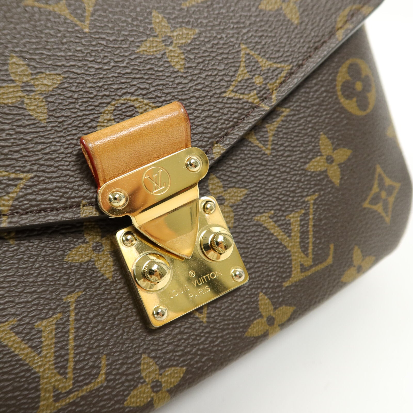 LOUIS VUITTON Monogram Pochette Metis East West手挽肩背兩用袋
