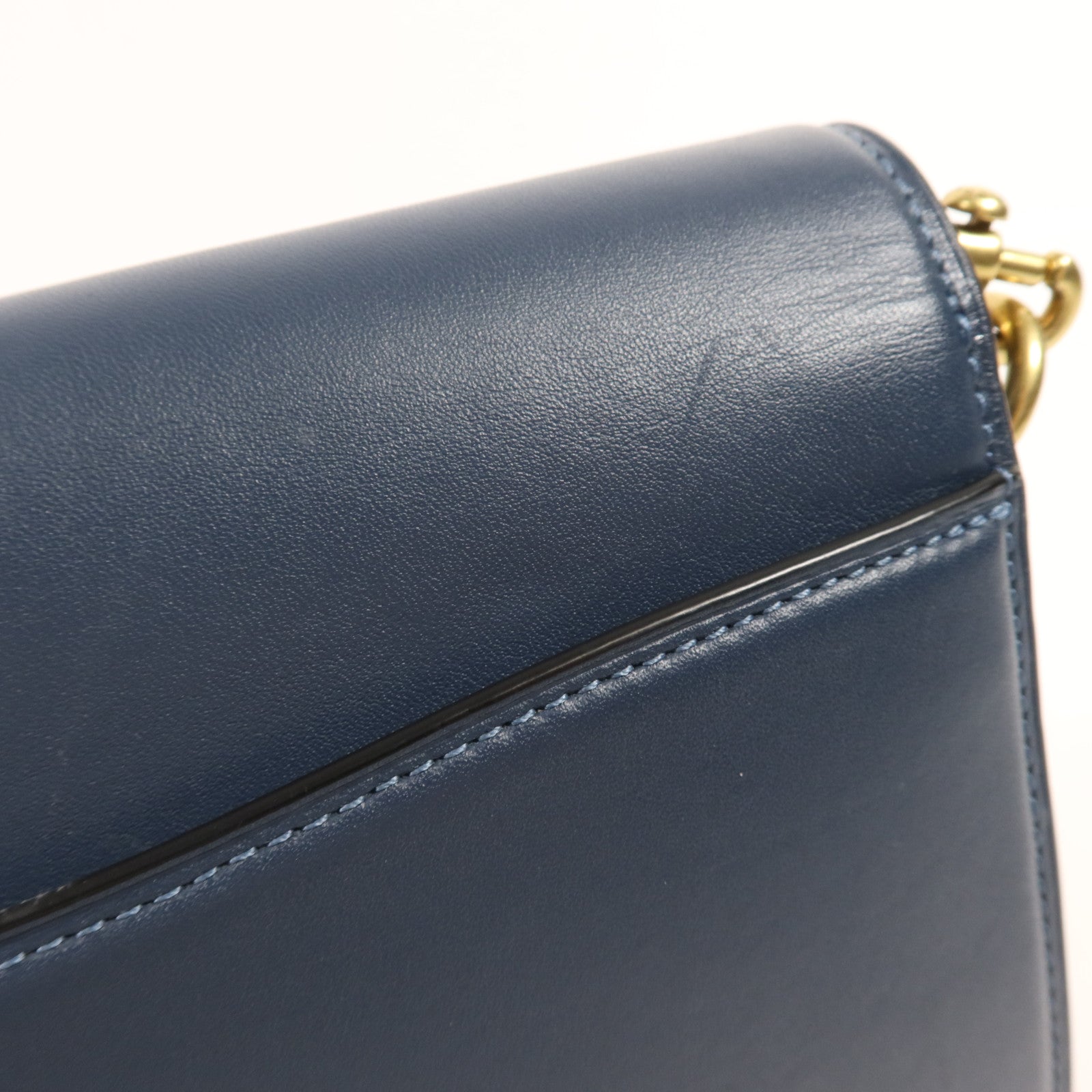 COACH 牛皮皮革Shoulder Bag金扣肩背袋