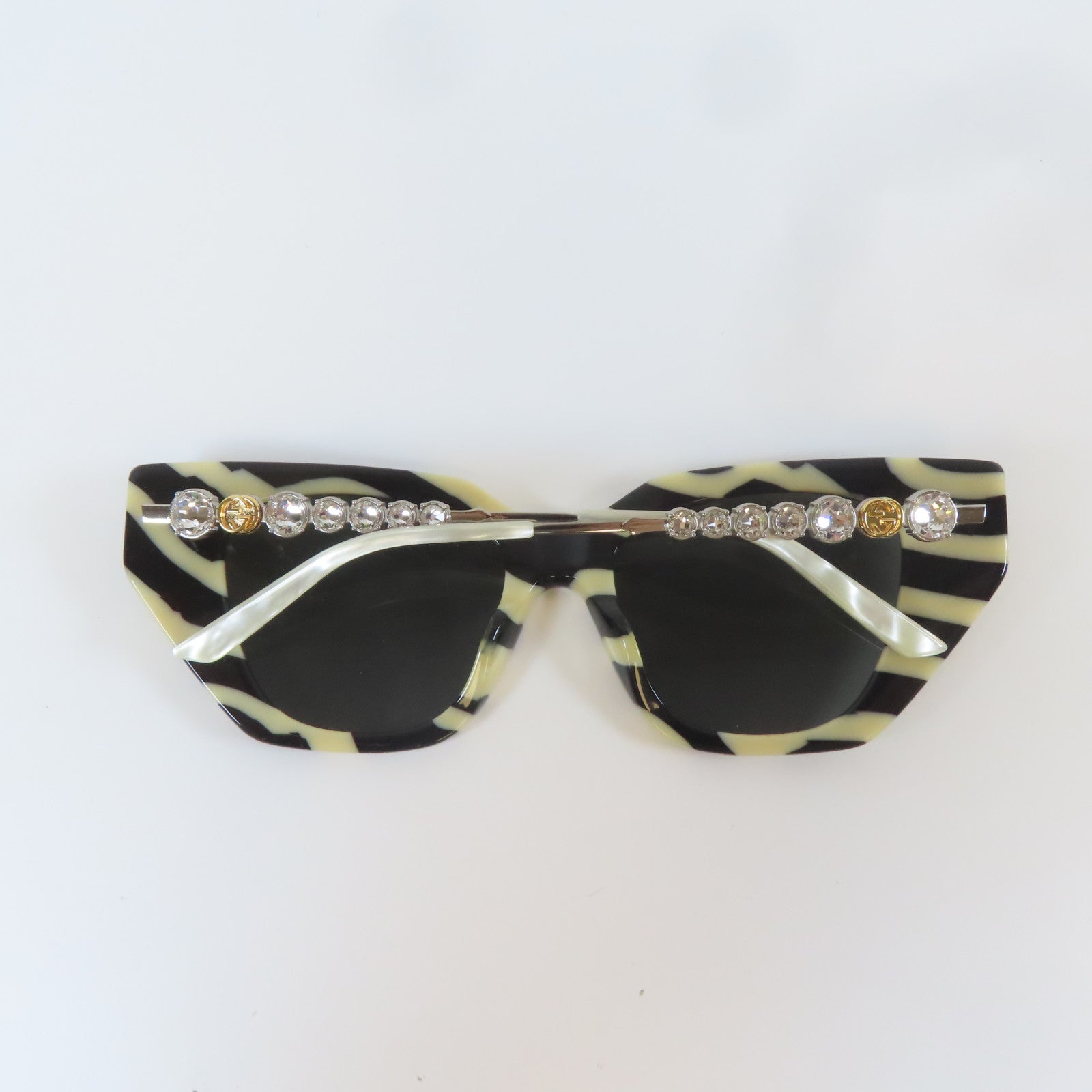 GUCCI 【激減優惠】PVC Sunglasses太陽眼鏡黑色/米色