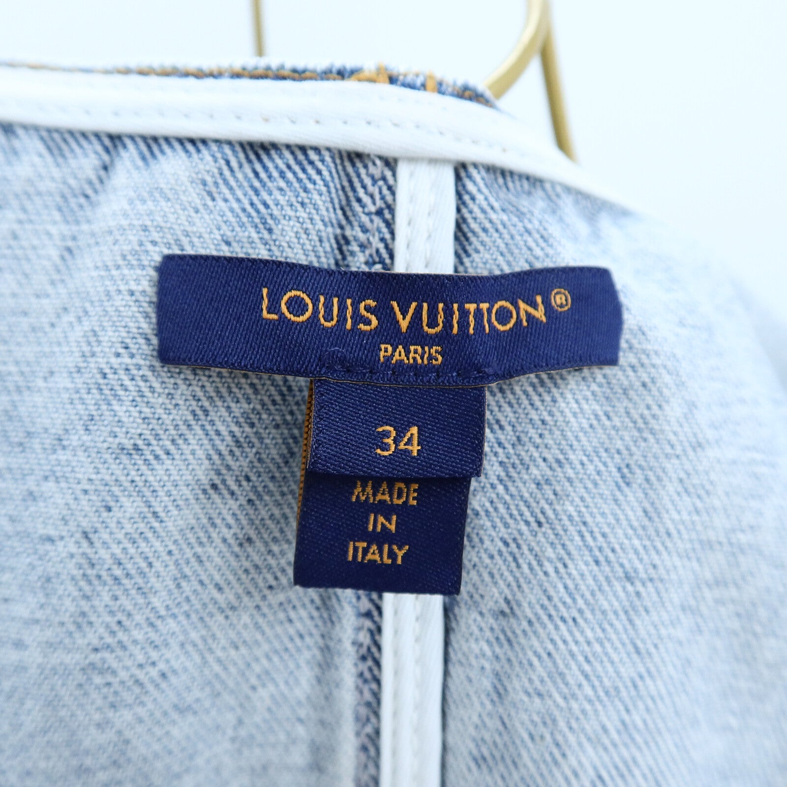 LOUIS VUITTON Cotton Denim Dress連身裙