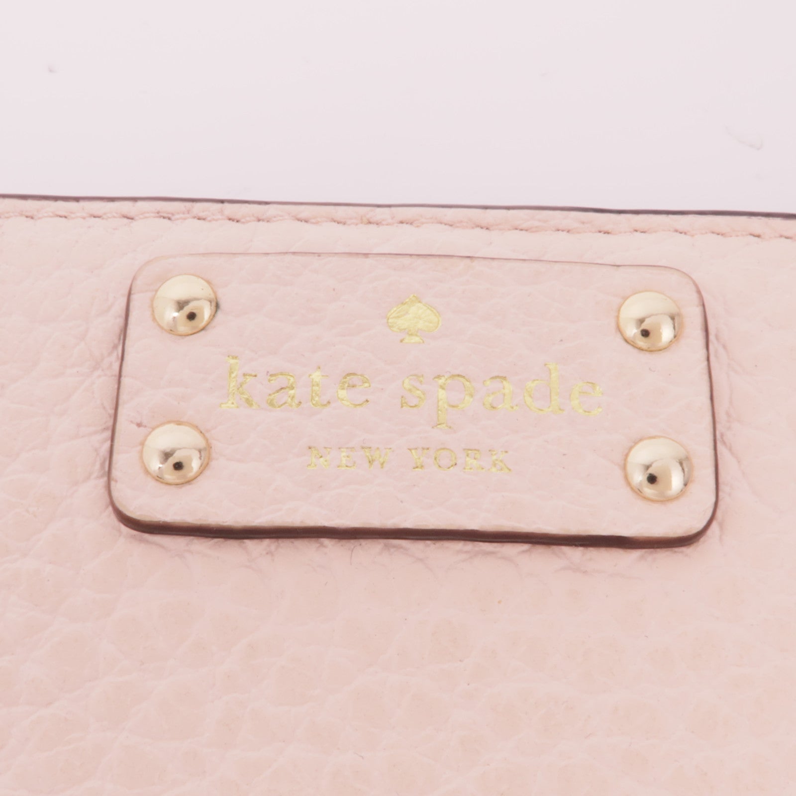 Kate Spade 牛皮皮革Long Wallet金扣長錢包