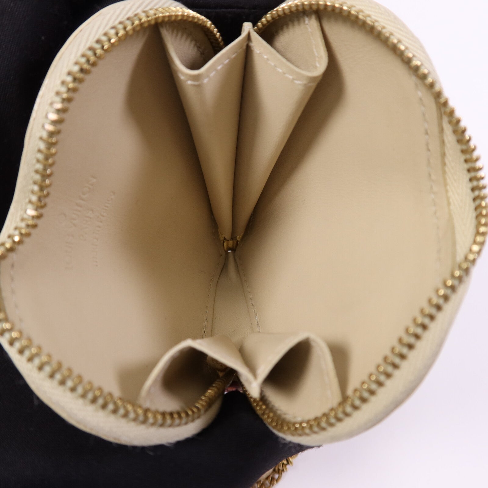 LOUIS VUITTON Vernis Leopard Porte Monnaie Coeur Broncorail金扣零錢包