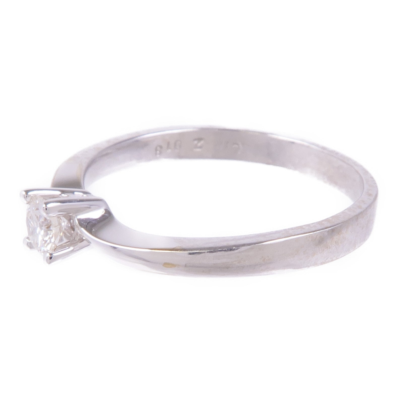 JEWELRY 【激減優惠】18K白金Diamond Ring鑽石戒指US#6.5