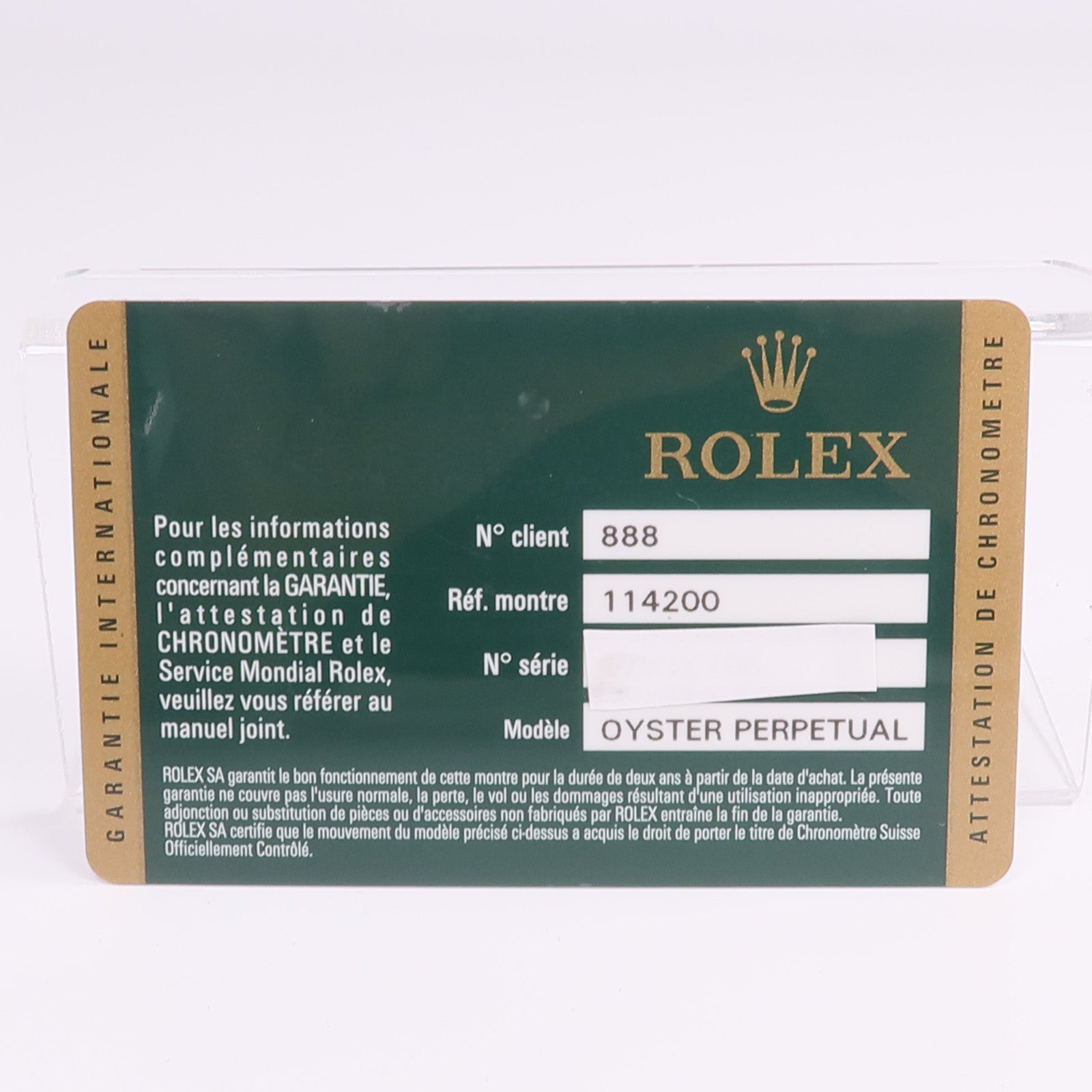 ROLEX Air King 114200