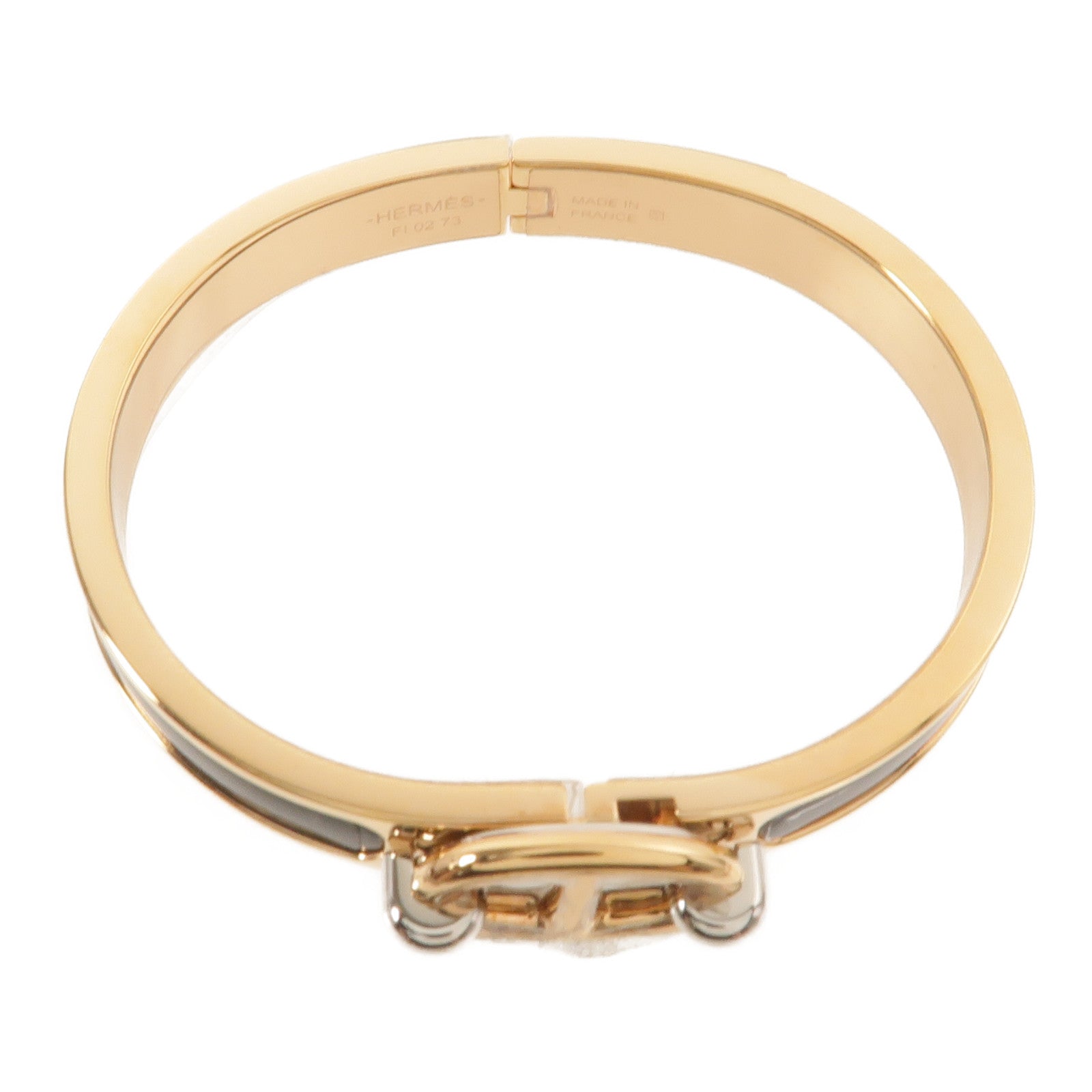 HERMES 金屬Clic Chaine Dancre手鐲
