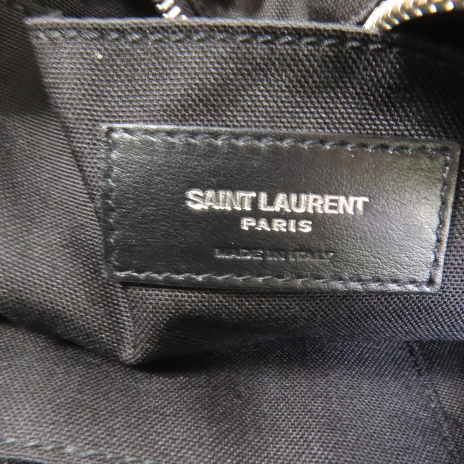 SAINT LAURENT 帆布Rivington Race Messenger Bag肩背袋