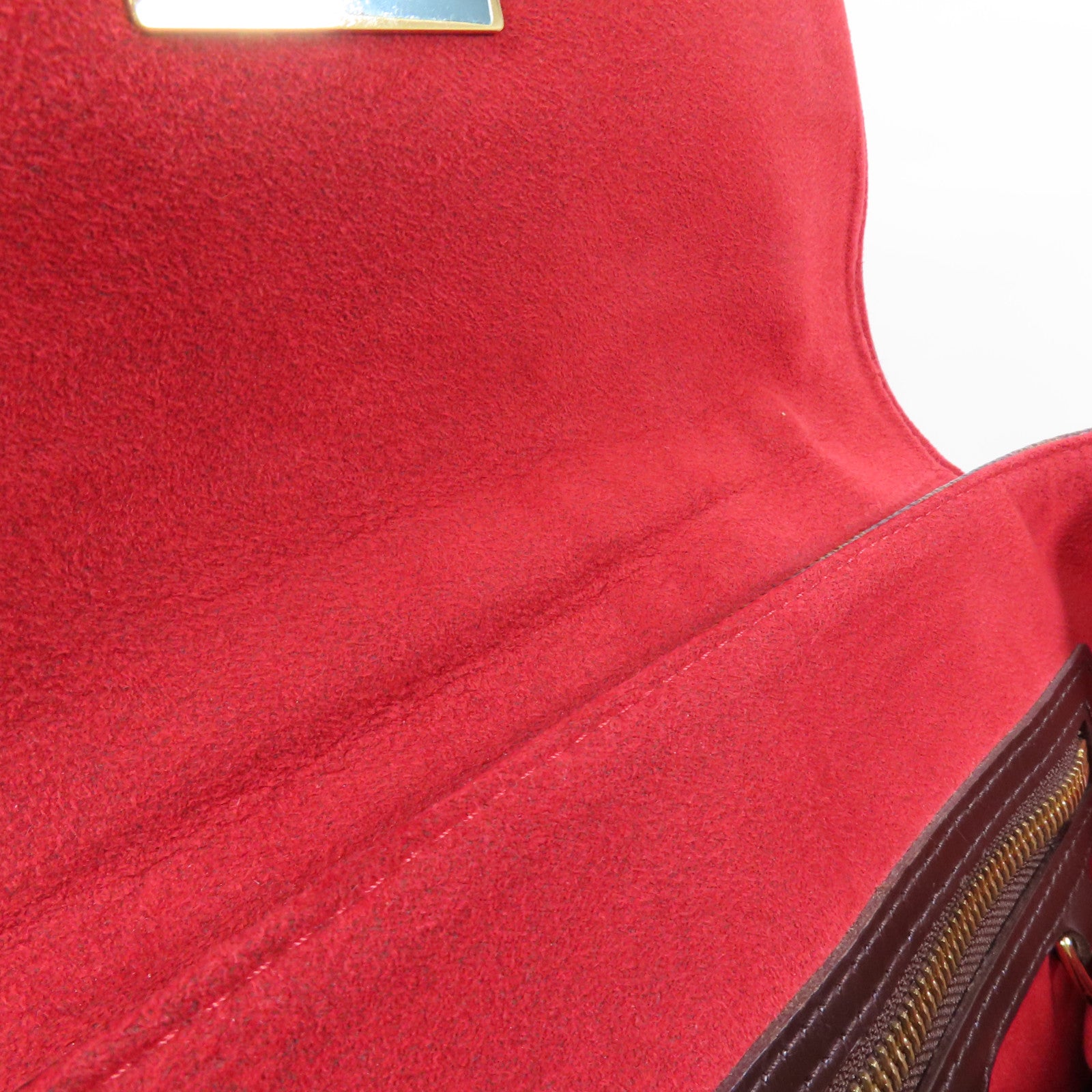 LOUIS VUITTON Damier Bergamo MM金扣手挽肩背兩用袋