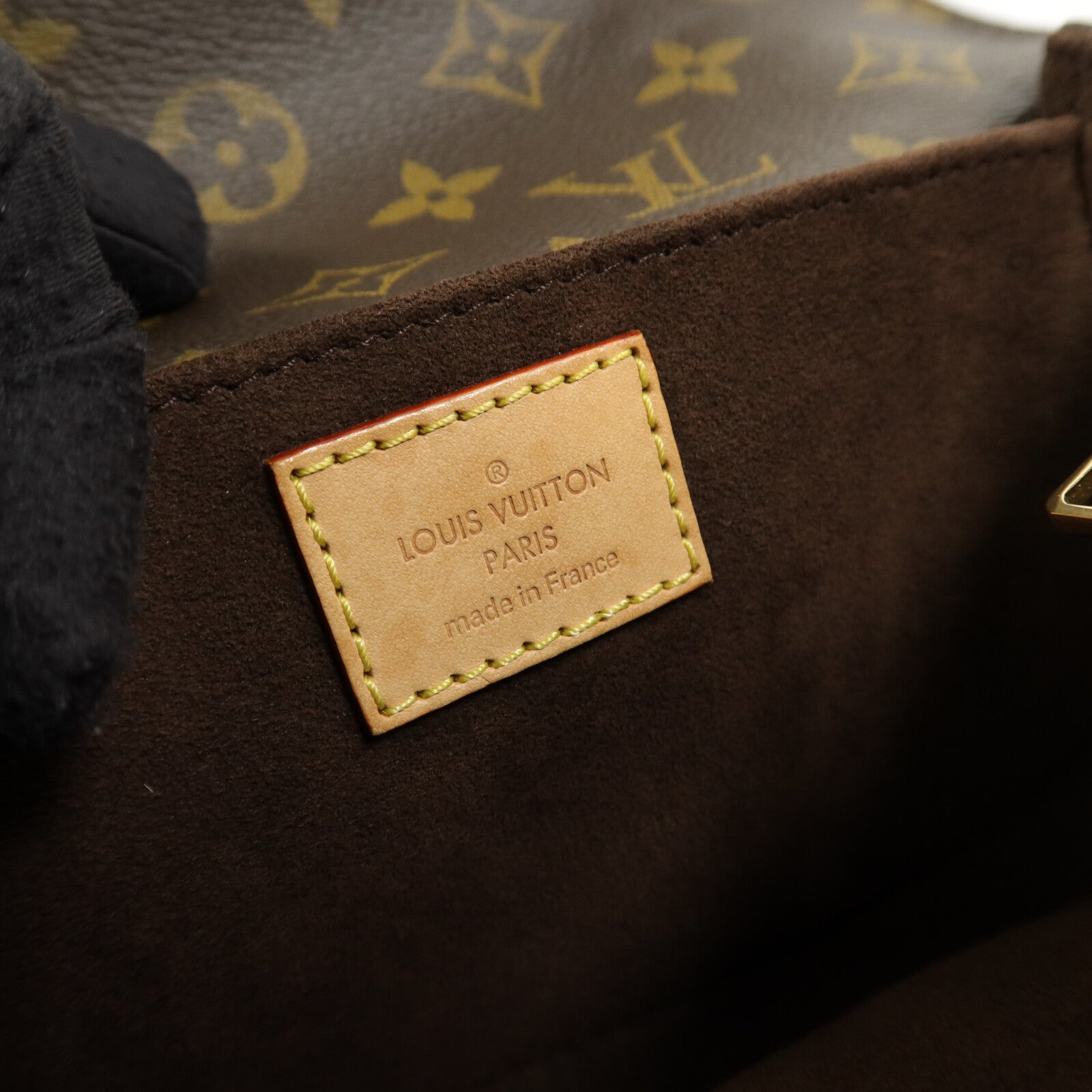 LOUIS VUITTON Monogram Pochette Metis East West手挽肩背兩用袋