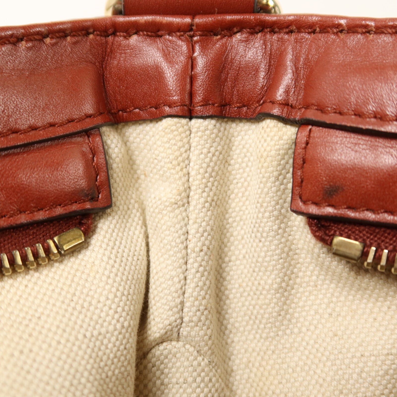 GUCCI 帆布Shoulder Bag金扣肩背袋