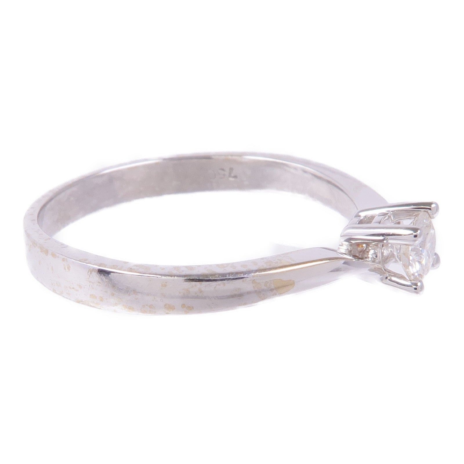 JEWELRY 【激減優惠】18K白金Diamond Ring鑽石戒指US#6.5