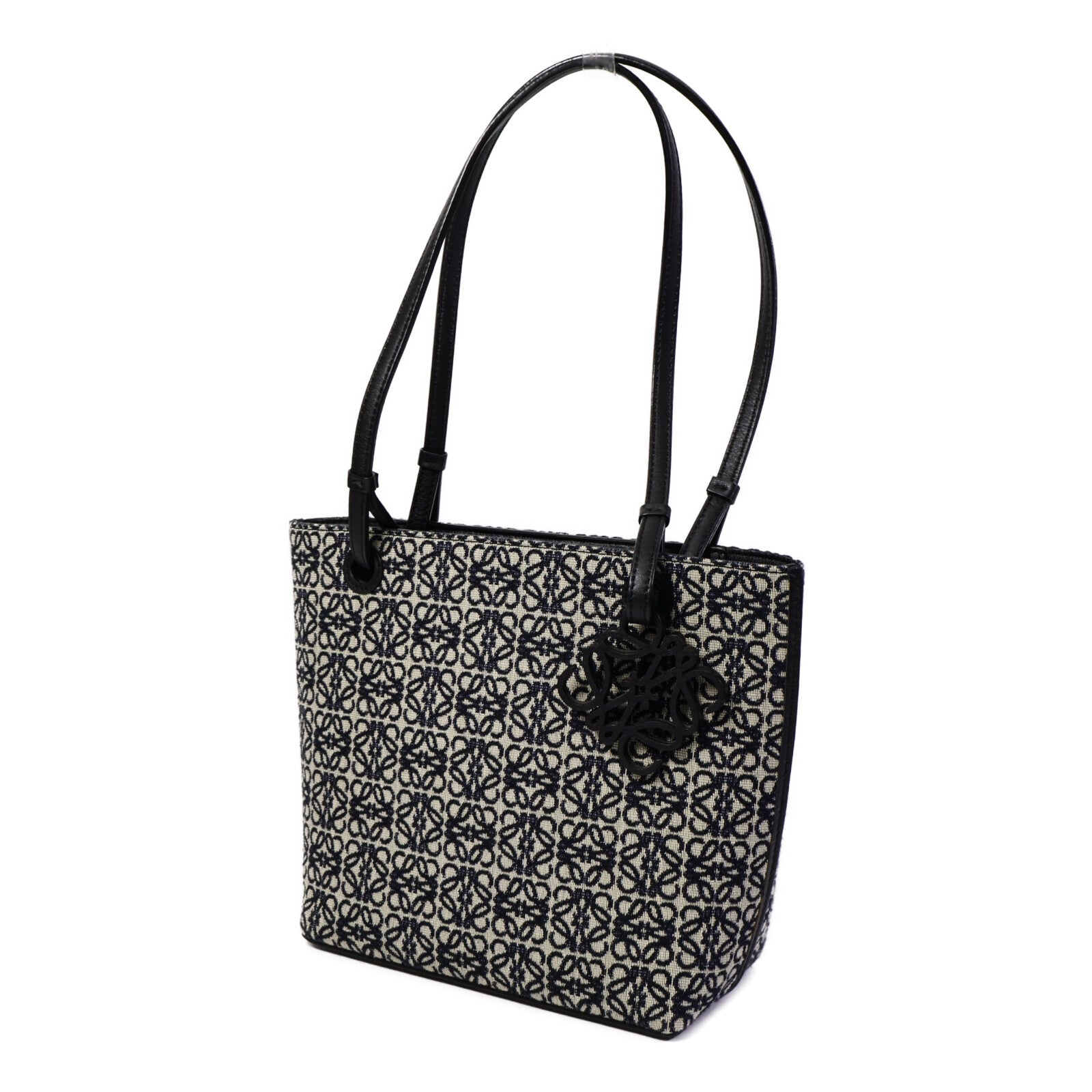 LOEWE 帆布Square Anagram Tote肩背袋