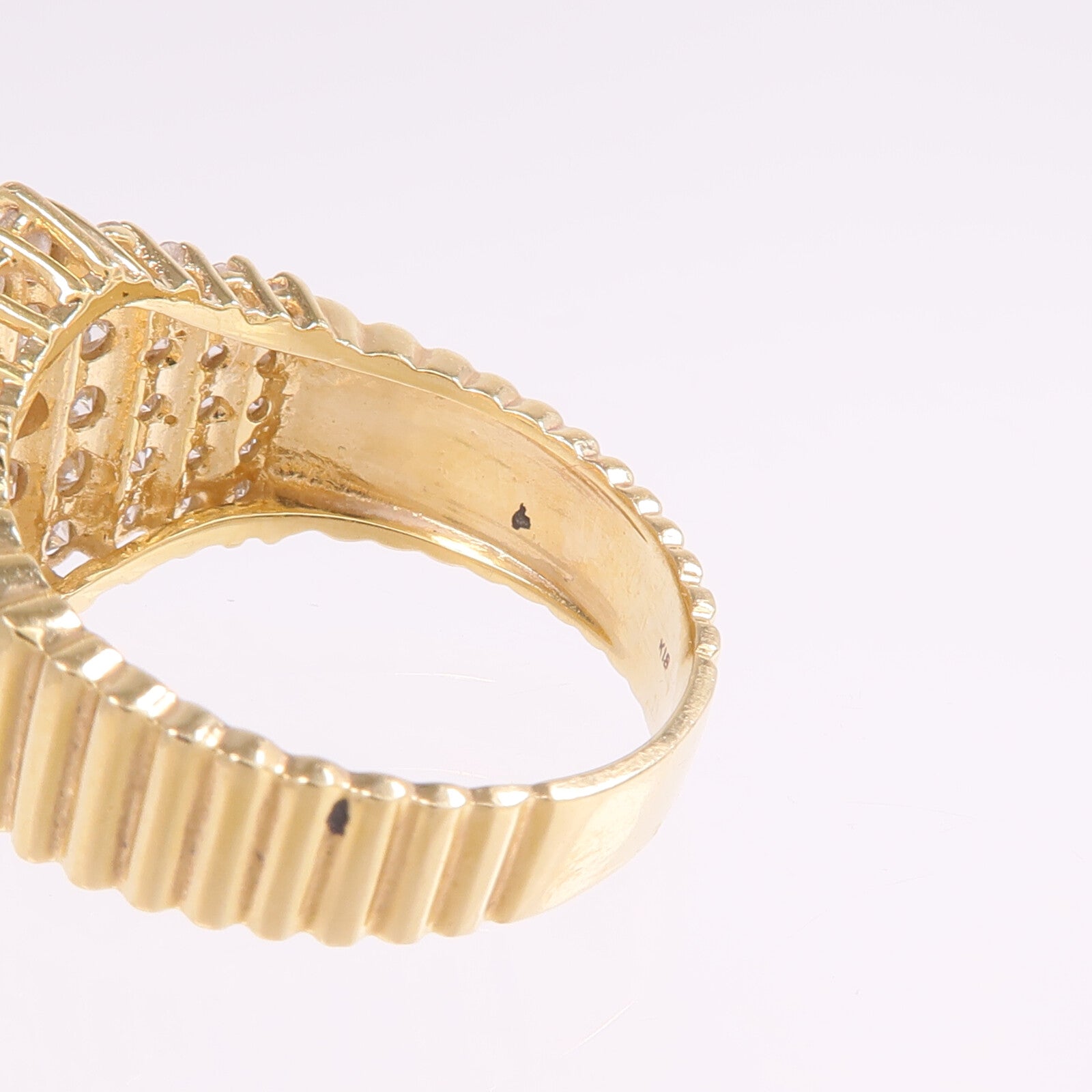 JEWELRY 18K黃金Diamond Ring鑽石戒指US#6.25