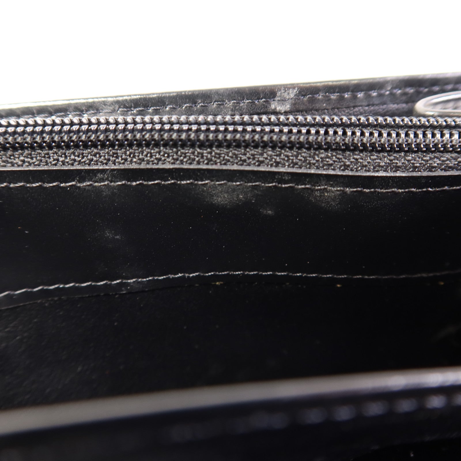 CARTIER 牛皮皮革Long Wallet銀扣長錢包