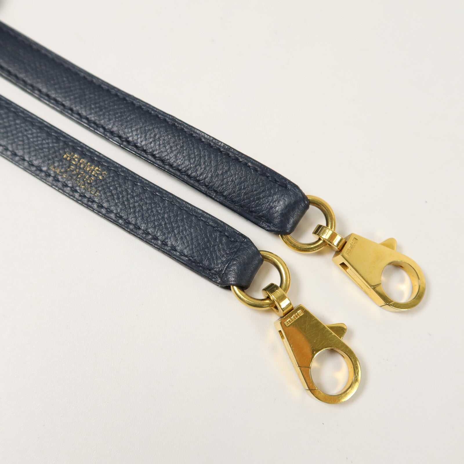 HERMES Epsom皮革Bolide 35手挽肩背兩用袋Bleu Saphir