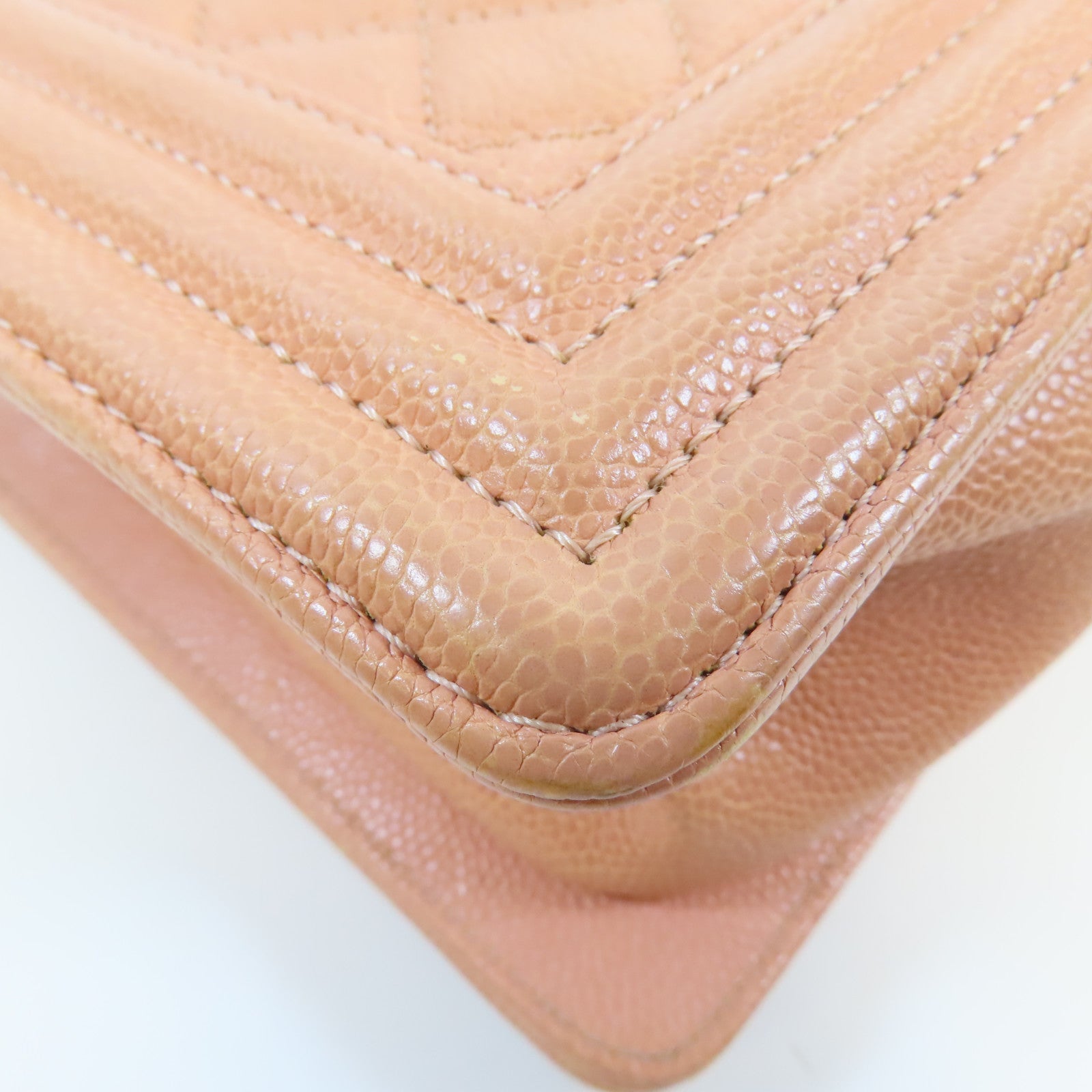 CHANEL 牛皮皮革Boy 25金扣肩背袋