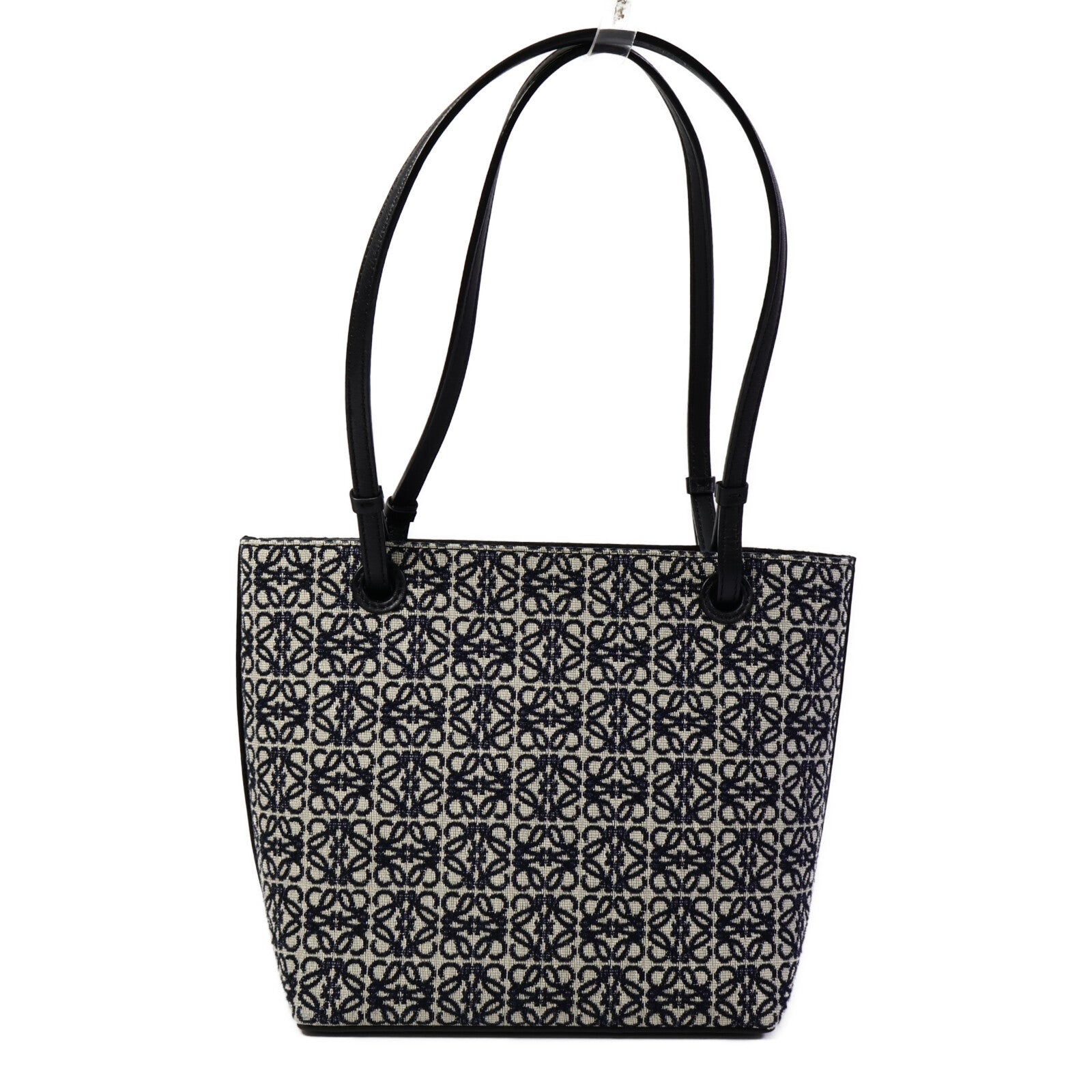 LOEWE 帆布Square Anagram Tote肩背袋