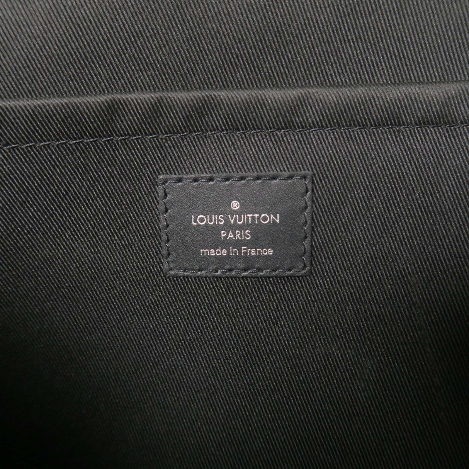 LOUIS VUITTON Damier Graphite Pochette Jour GM銀扣手拿包