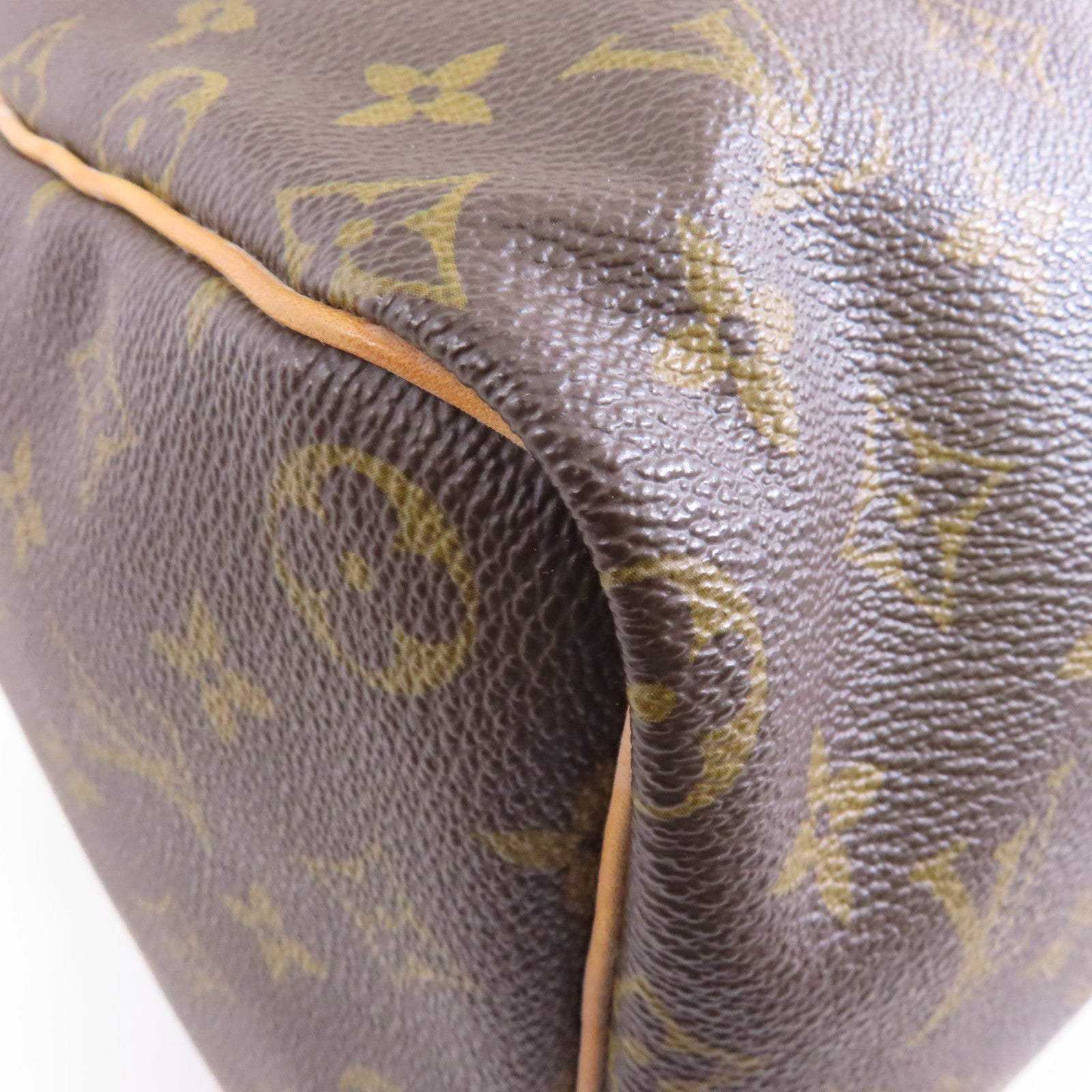 LOUIS VUITTON 【激減優惠】Monogram Speedy 40金扣手挽袋棕色