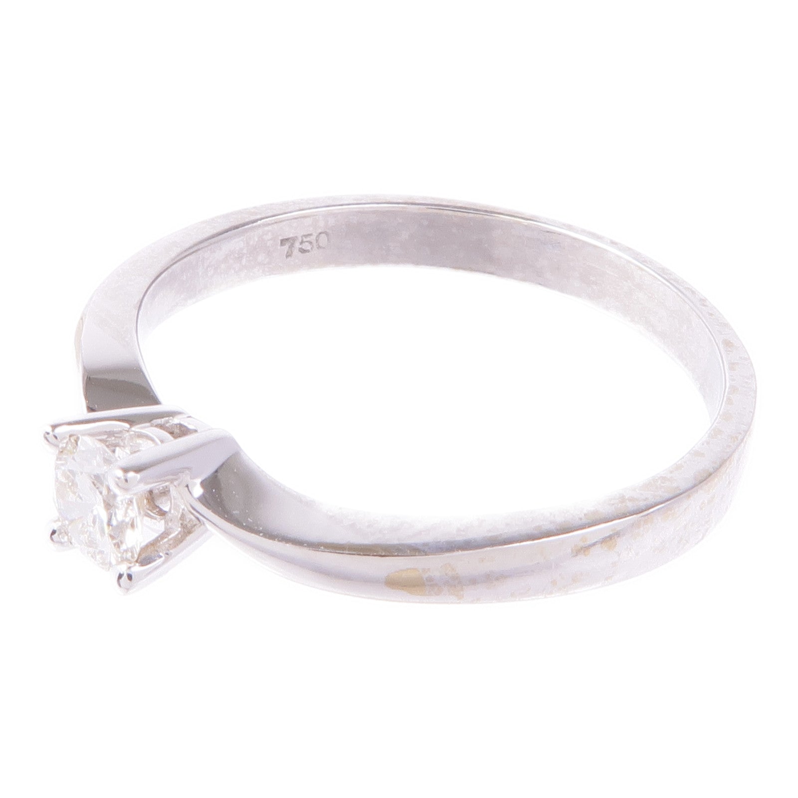 JEWELRY 【激減優惠】18K白金Diamond Ring鑽石戒指US#6.5