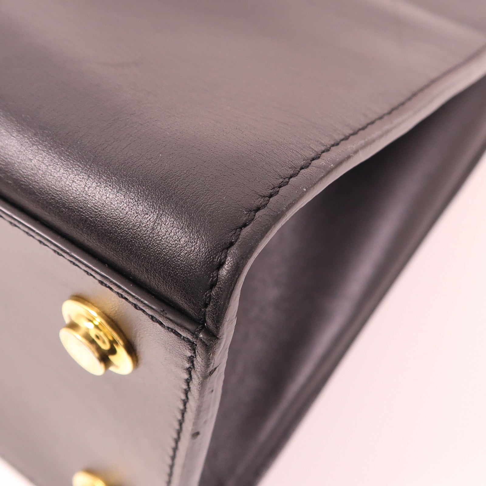 LOUIS VUITTON LV GHW City Steamer MM 2 Way Bag M42190 Calfskin Black/Beige/Red