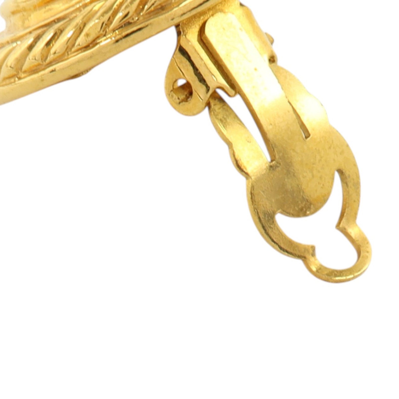 CHANEL 金屬Vintage Earring金扣耳環