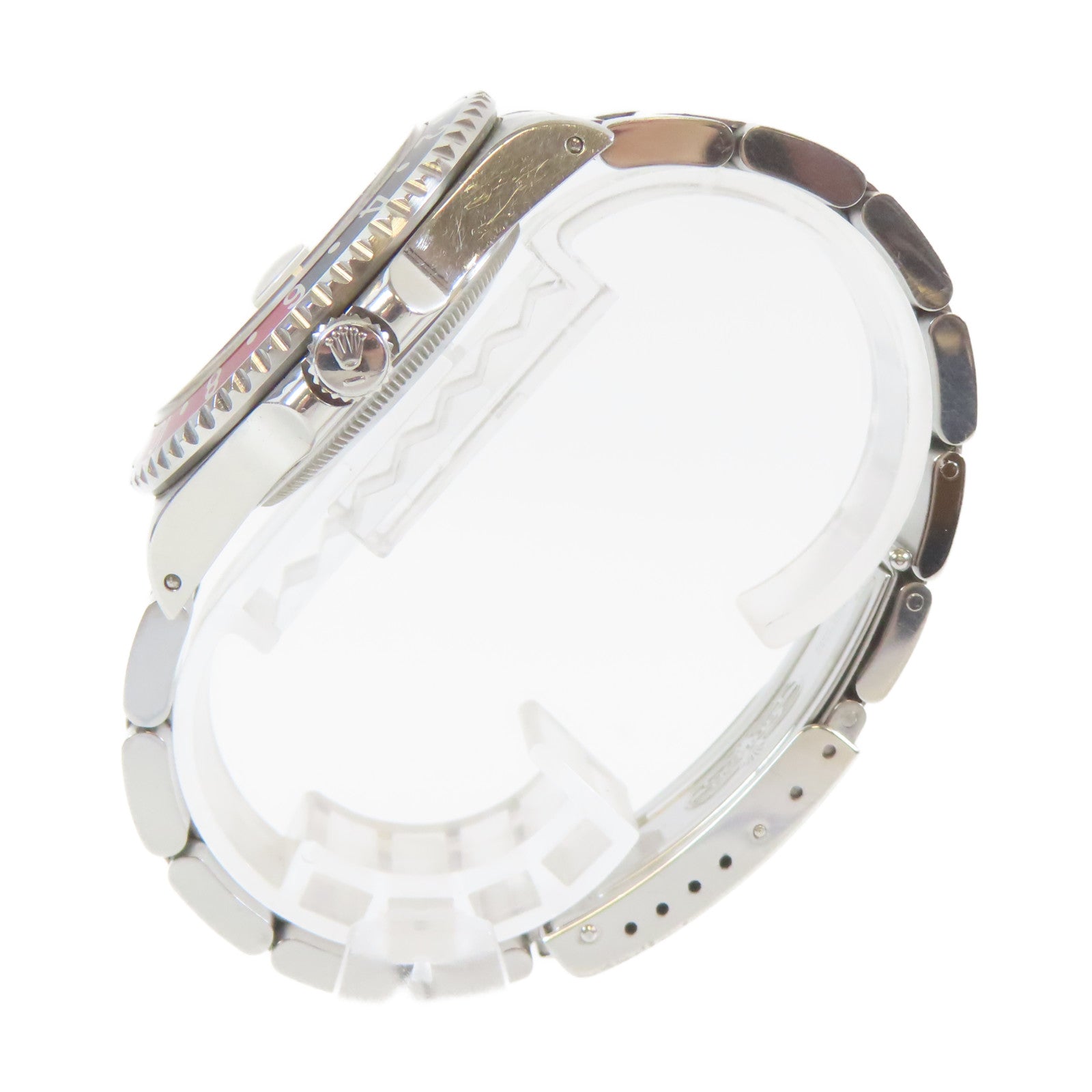 ROLEX 不鏽鋼GMT MasterⅡ Automatic自動機芯手錶黑色#17.5cm