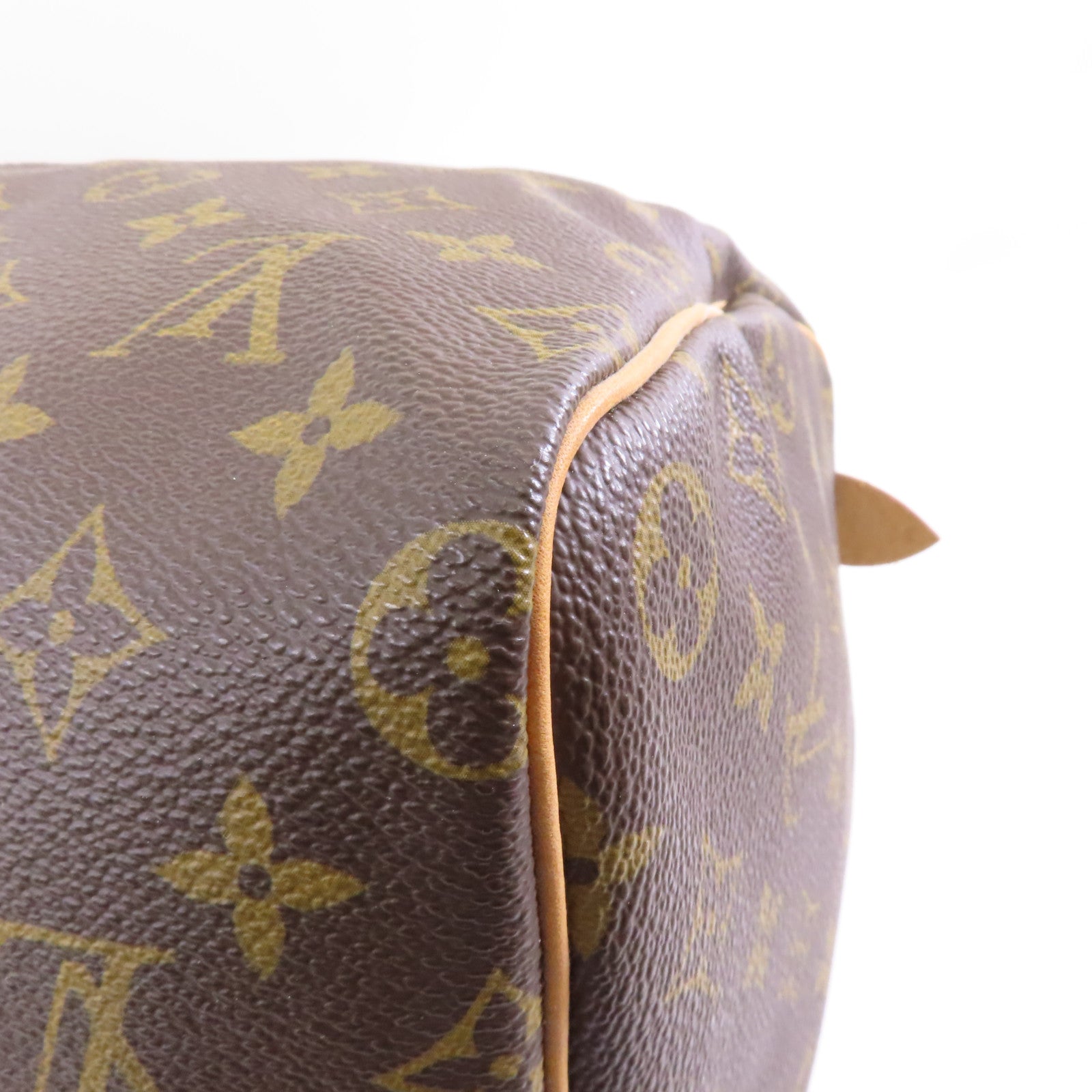 LOUIS VUITTON 【激減優惠】Monogram Speedy 40金扣手挽袋棕色