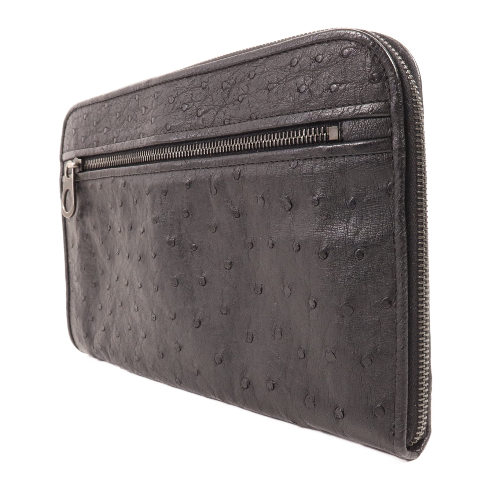 BOTTEGA VENETA 鴕鳥皮革Clutch手拿包